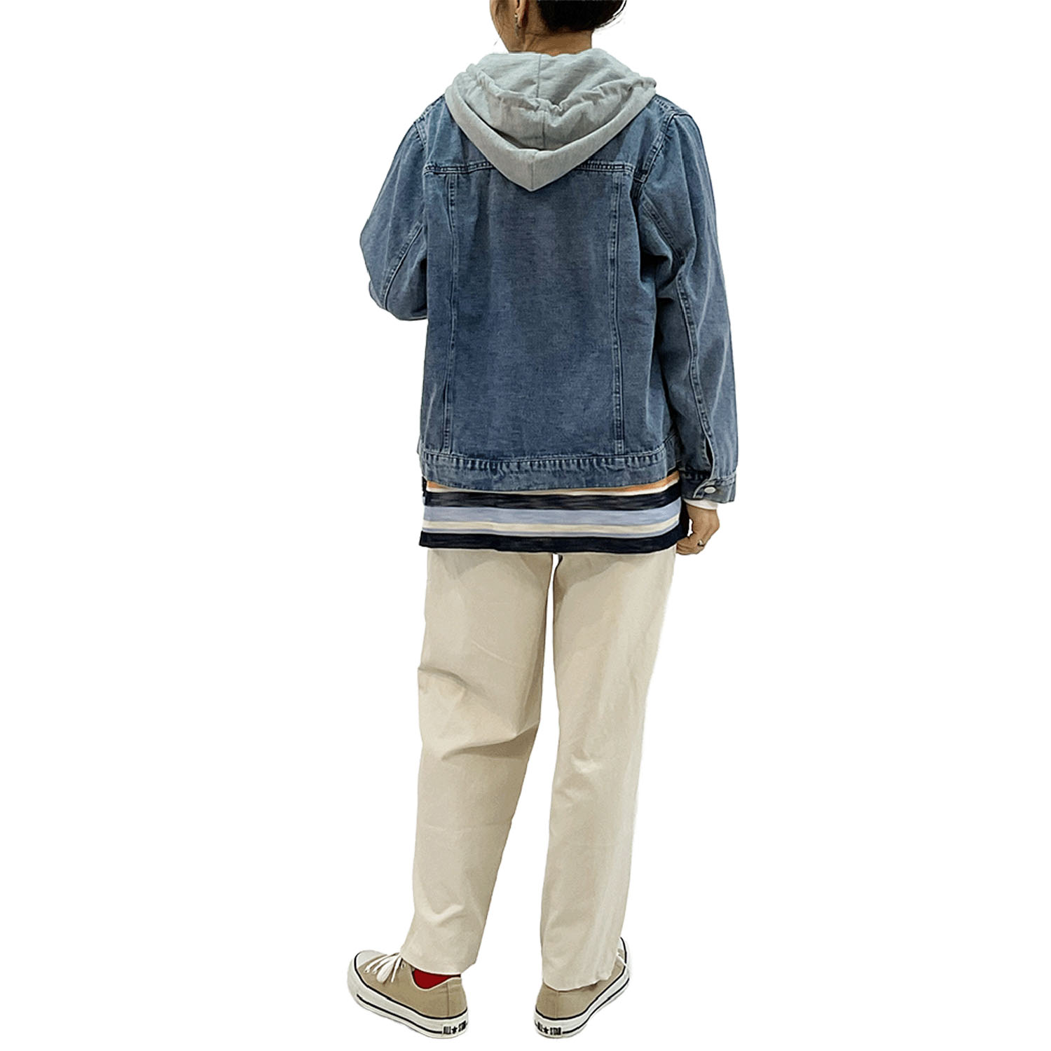 GENTIL 取り外しフード付Gジャン - 画像5