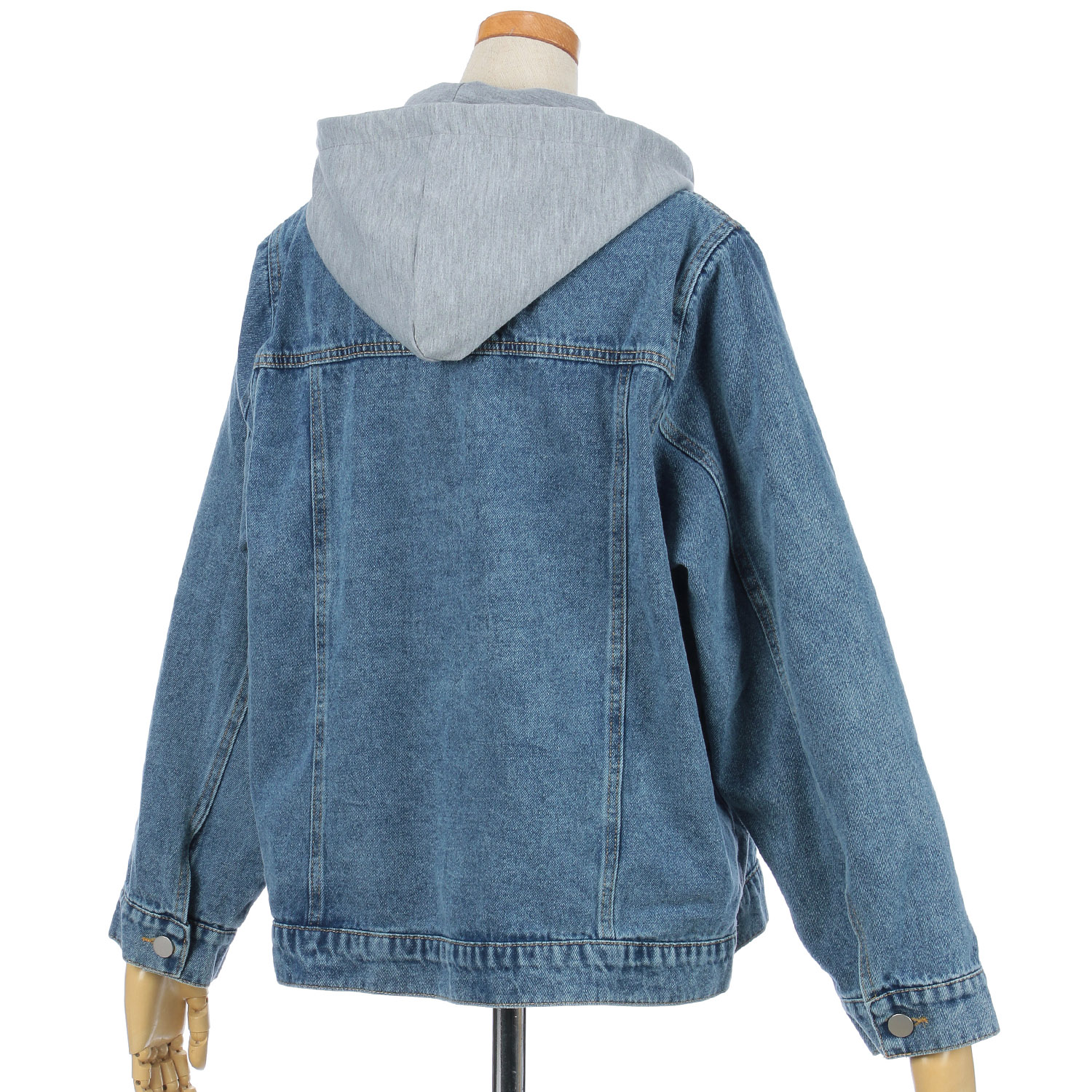 GENTIL 取り外しフード付Gジャン - 画像8