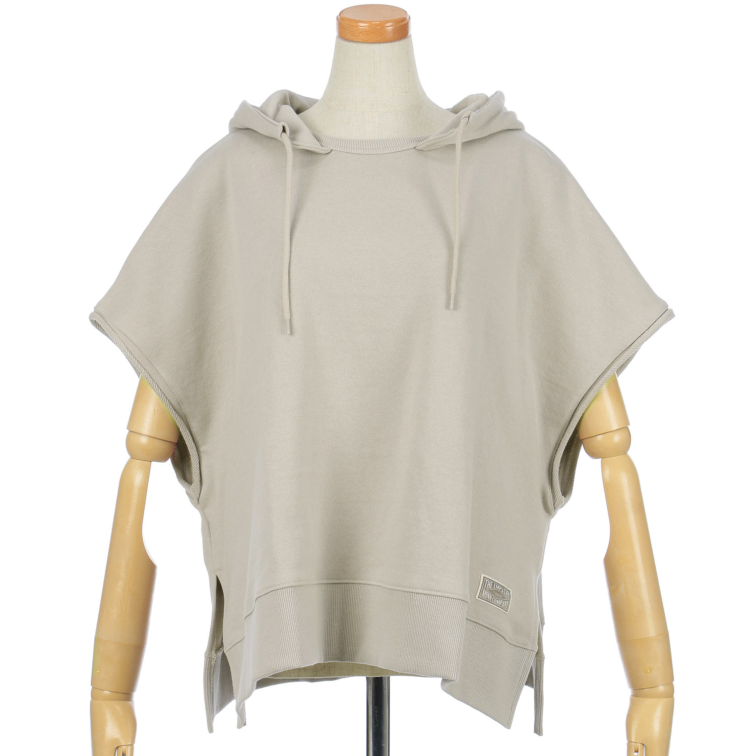 GENTIL 裏毛フード付べスト - 画像4