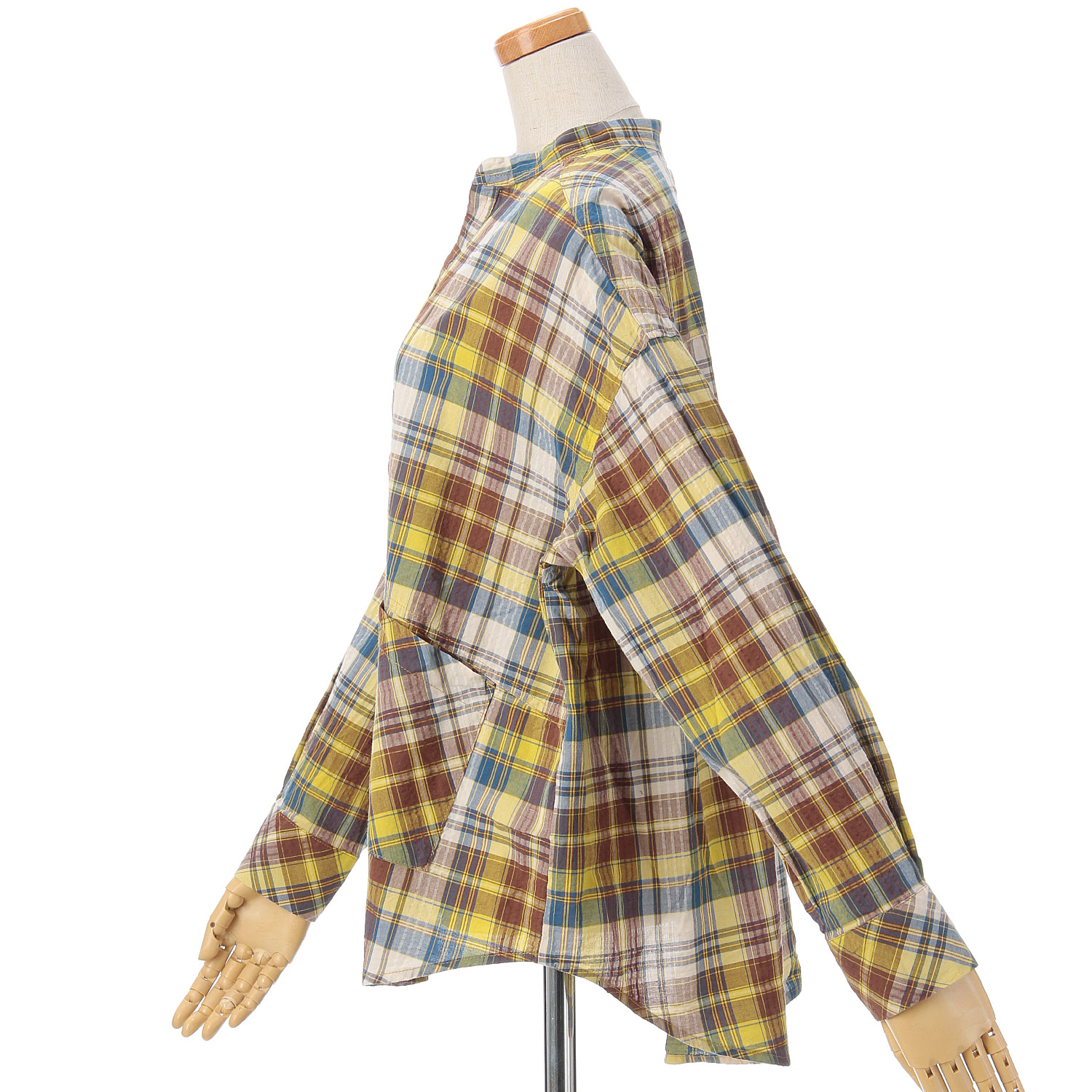 GENTIL マドラスチェックポケットシャツ - 画像9