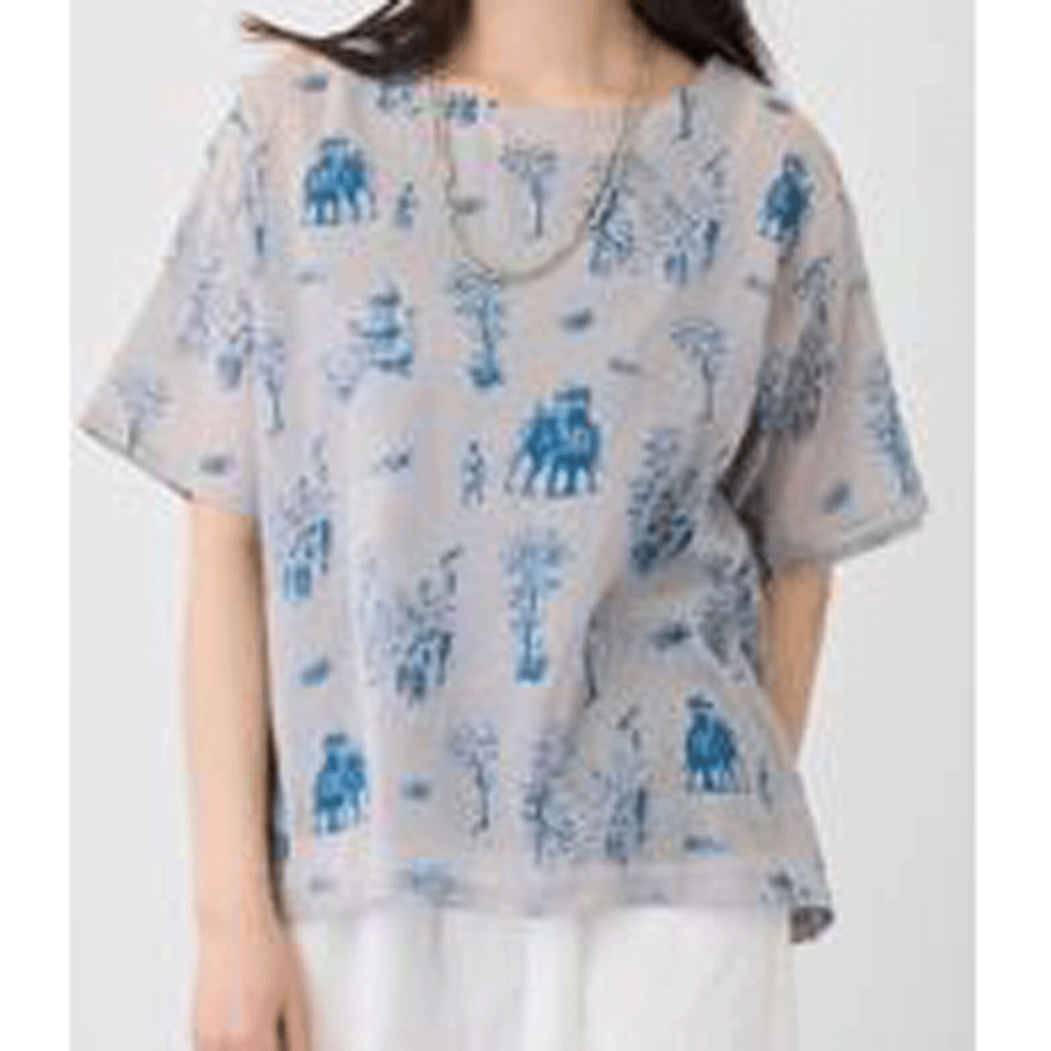 LittleMarket トワルドインドプルオーバー