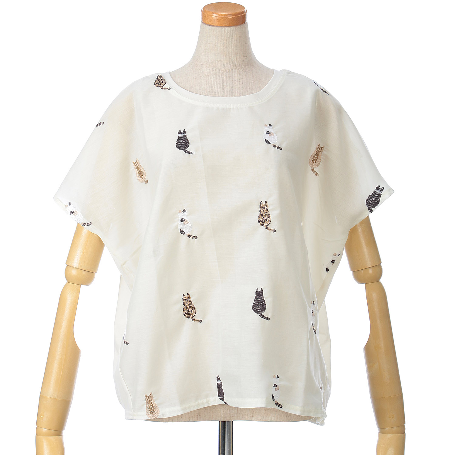 Little Market ネコノセナカプルオーバー - 画像3