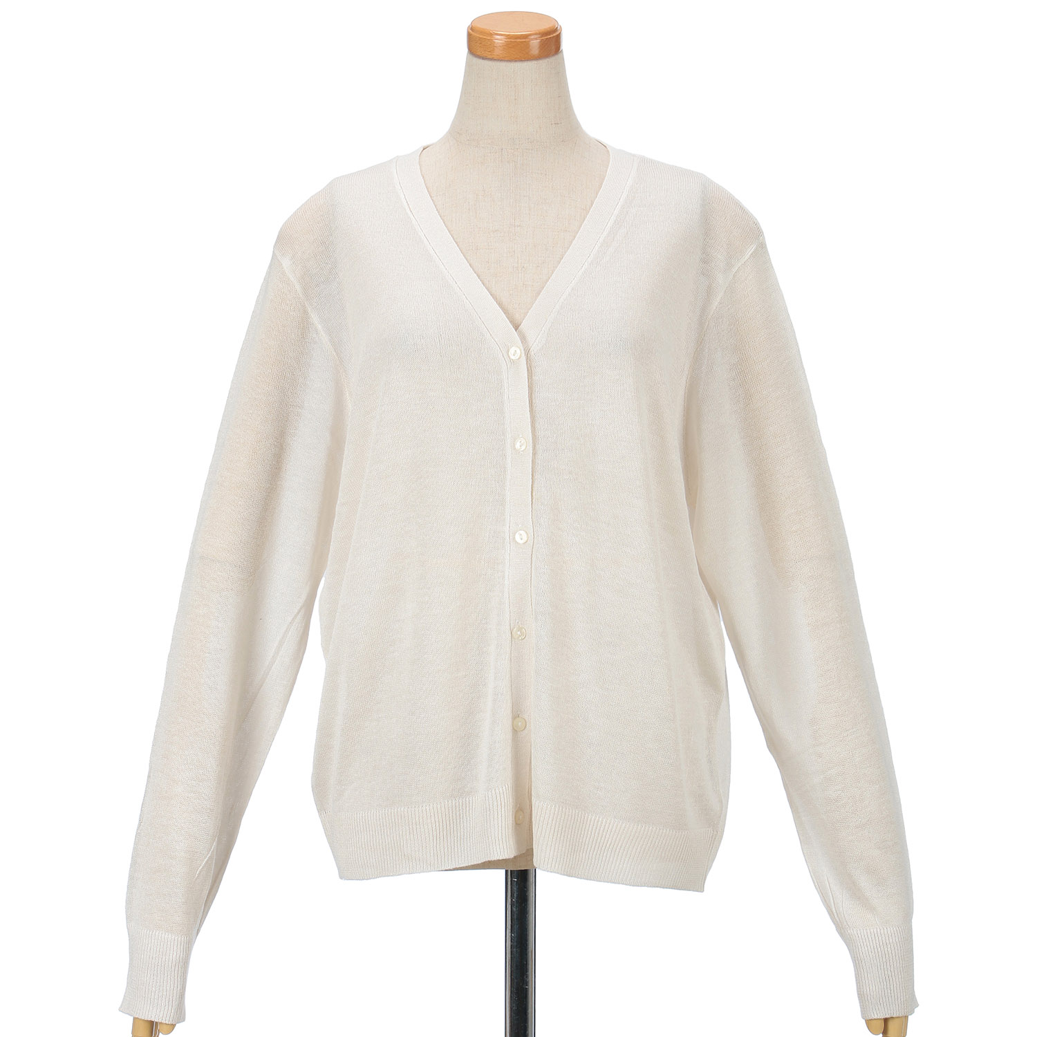 Amitie レーヨン麻カーディガン - 画像2