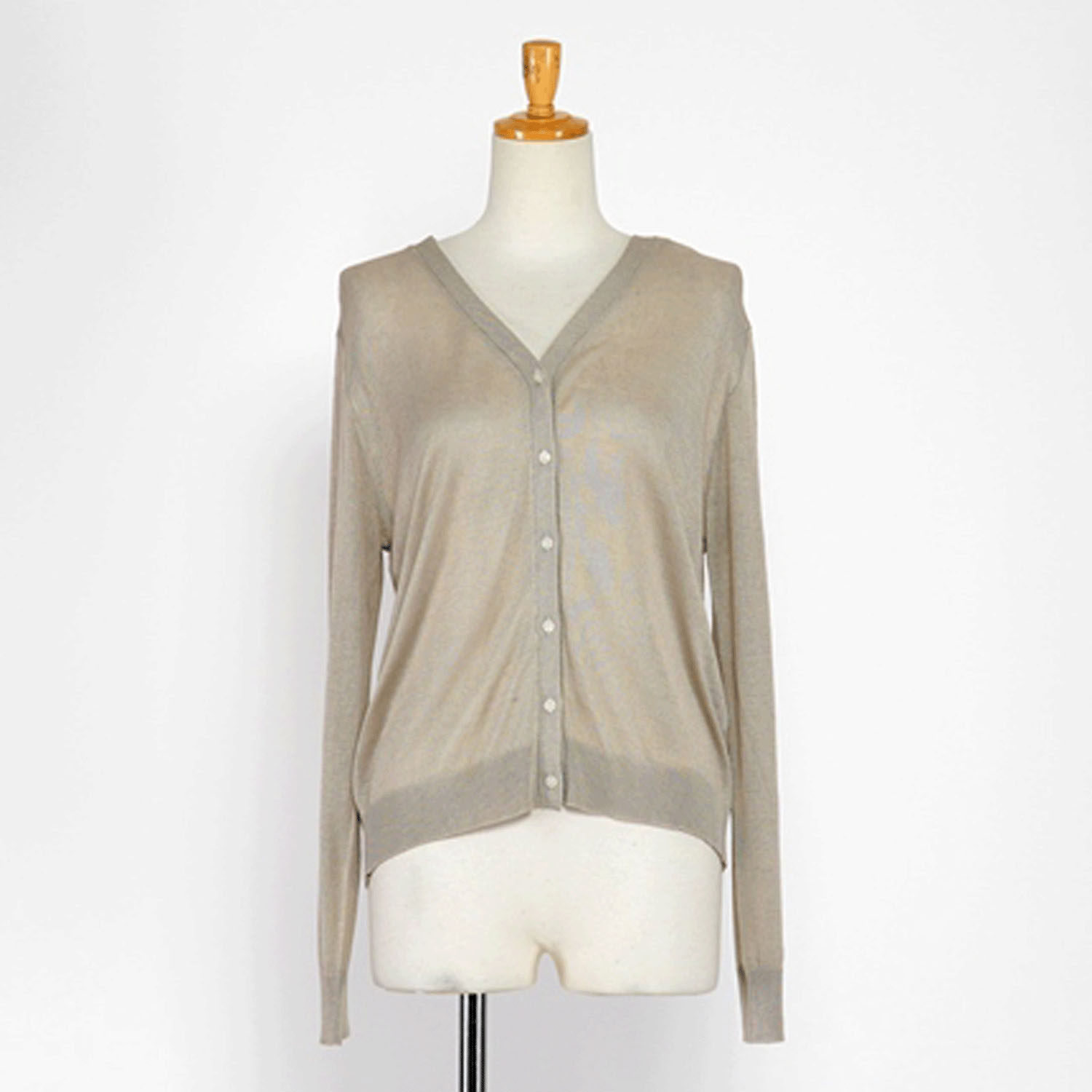 Amitie レーヨン麻カーディガン - 画像4