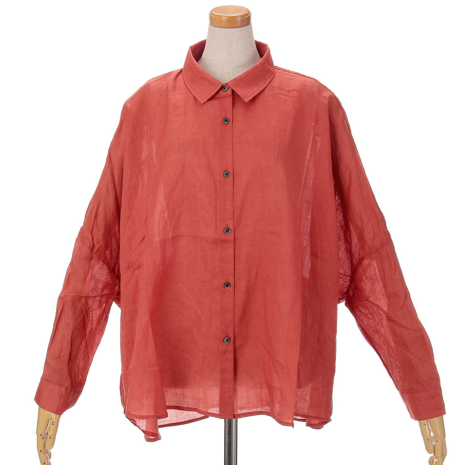 tene．シーク襟付シャツ - 画像4