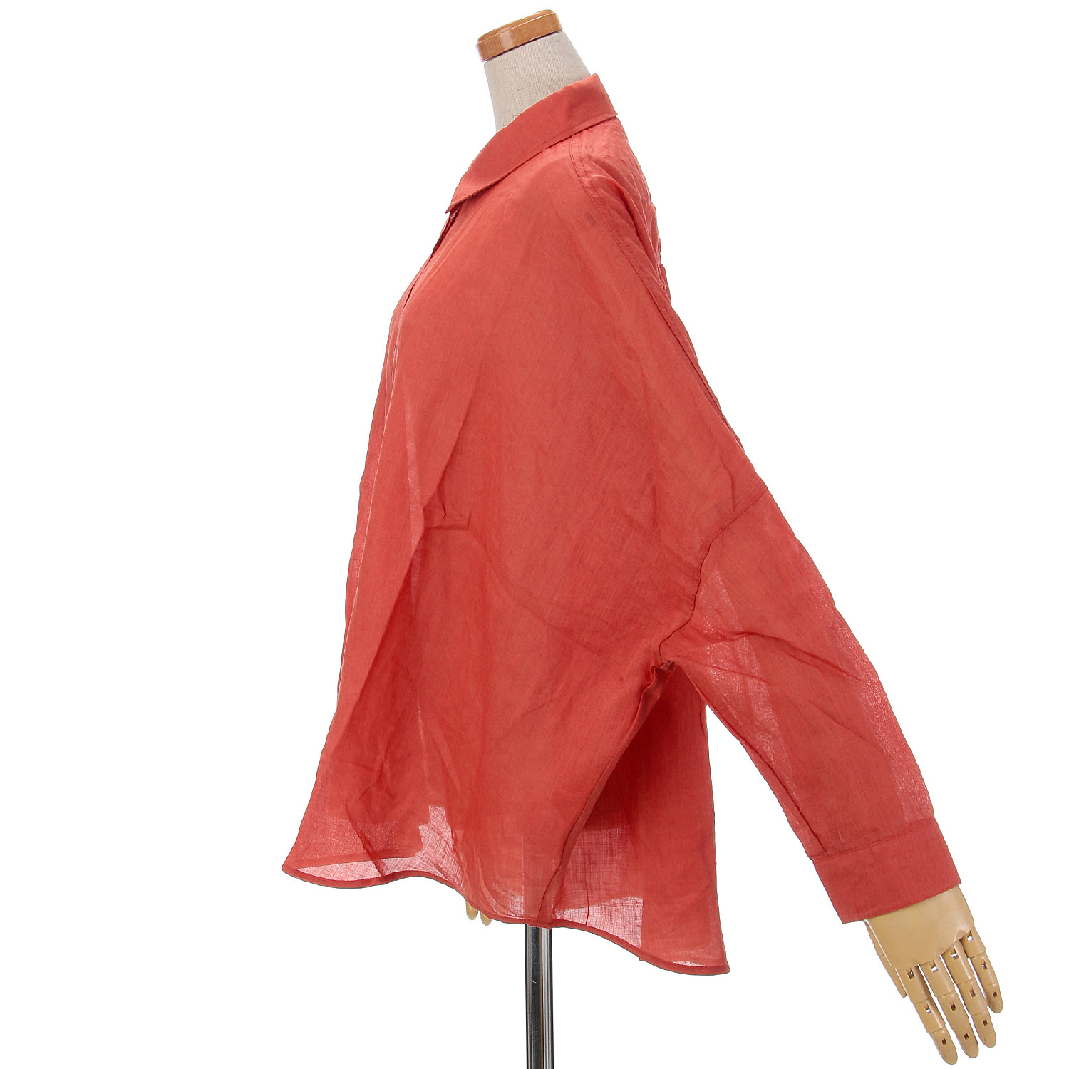 tene．シーク襟付シャツ - 画像5