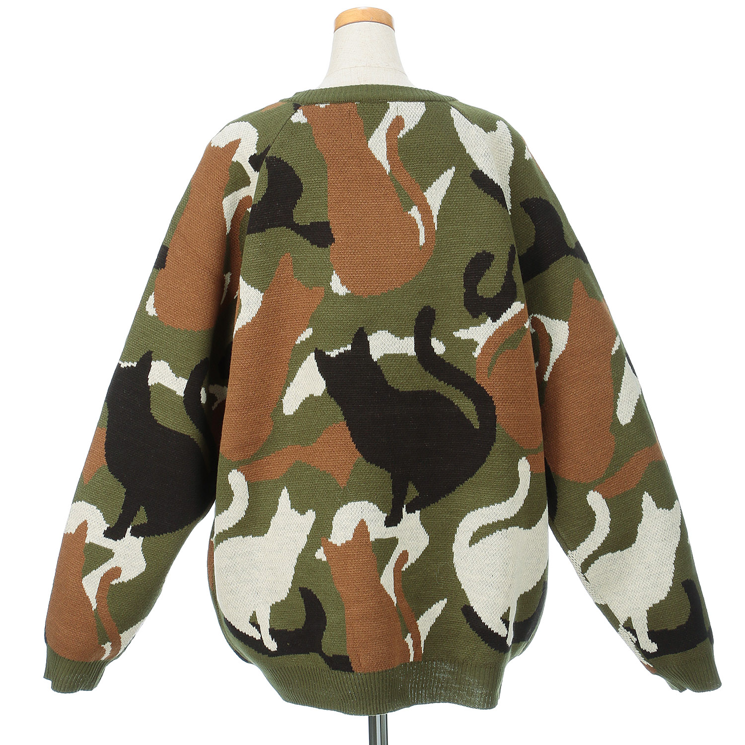 CORISCO Animal Village カモフラネコセーター - 画像6