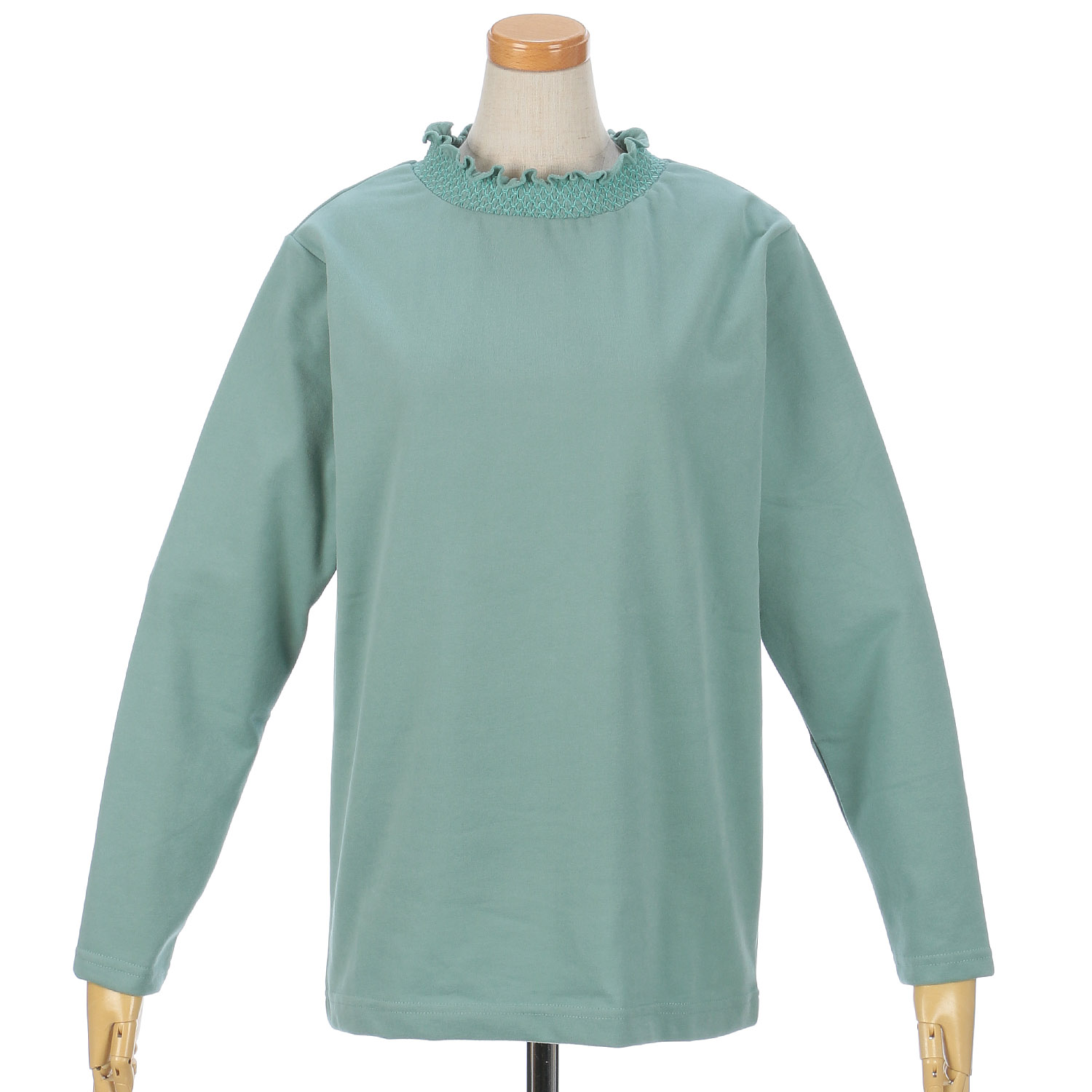 le colis CVC微起毛スモッキング刺しゅうプルオーバー - 画像6