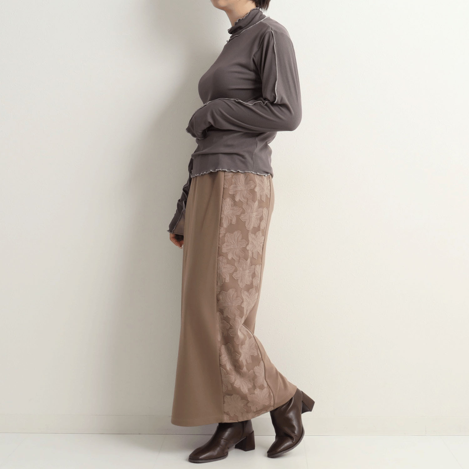 MAFRAIS ランダムテレコ配色メロープルオーバー - 画像4