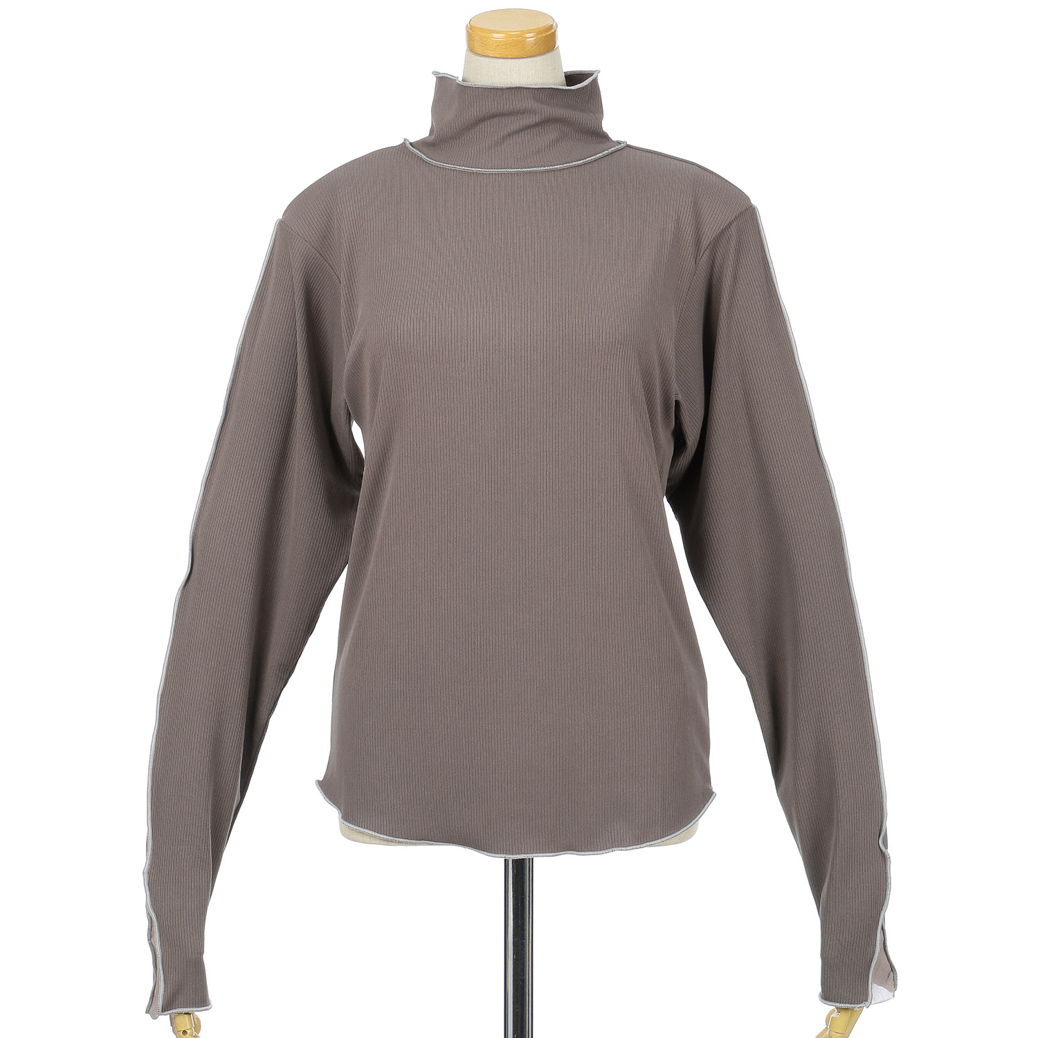 MAFRAIS ランダムテレコ配色メロープルオーバー - 画像6