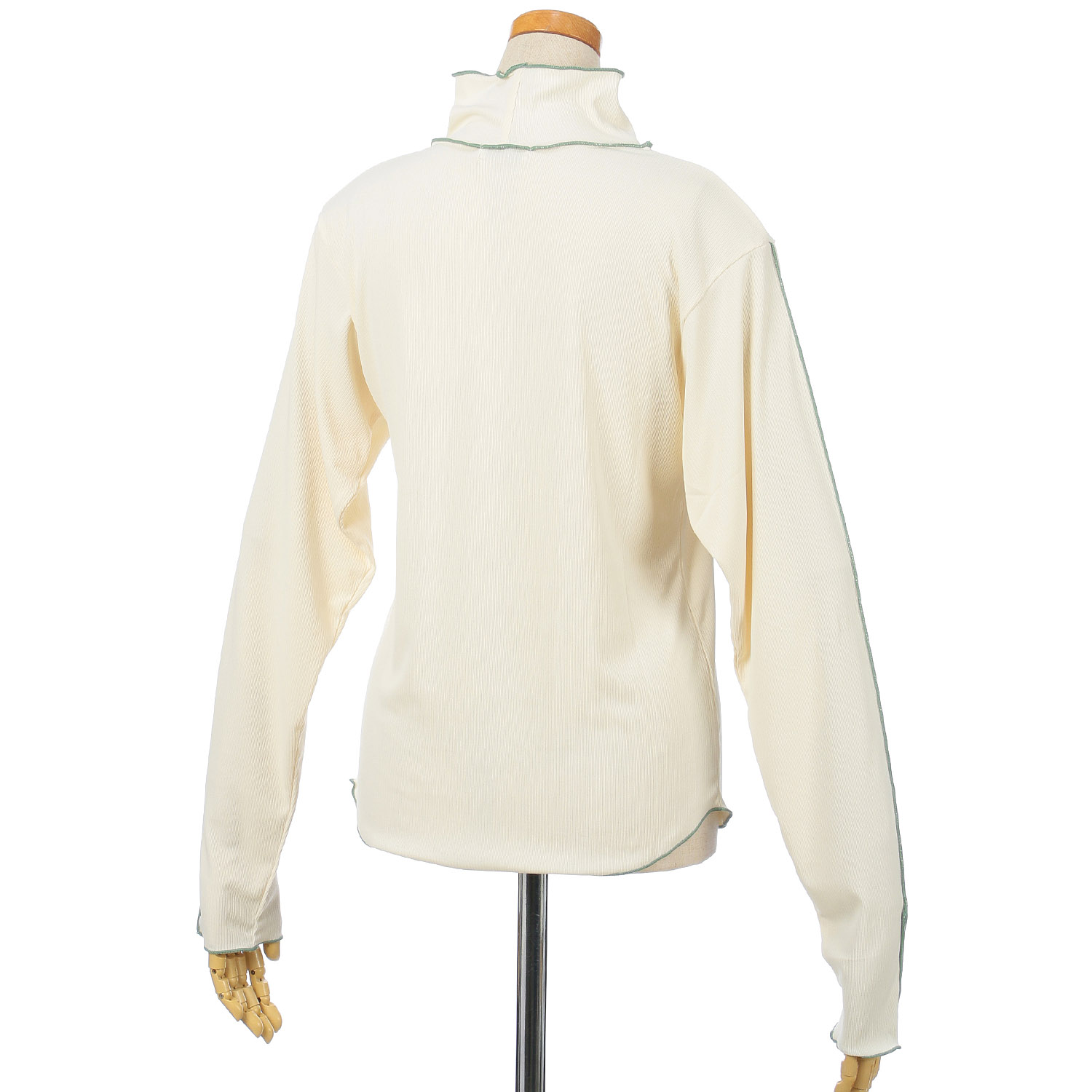 MAFRAIS ランダムテレコ配色メロープルオーバー - 画像10