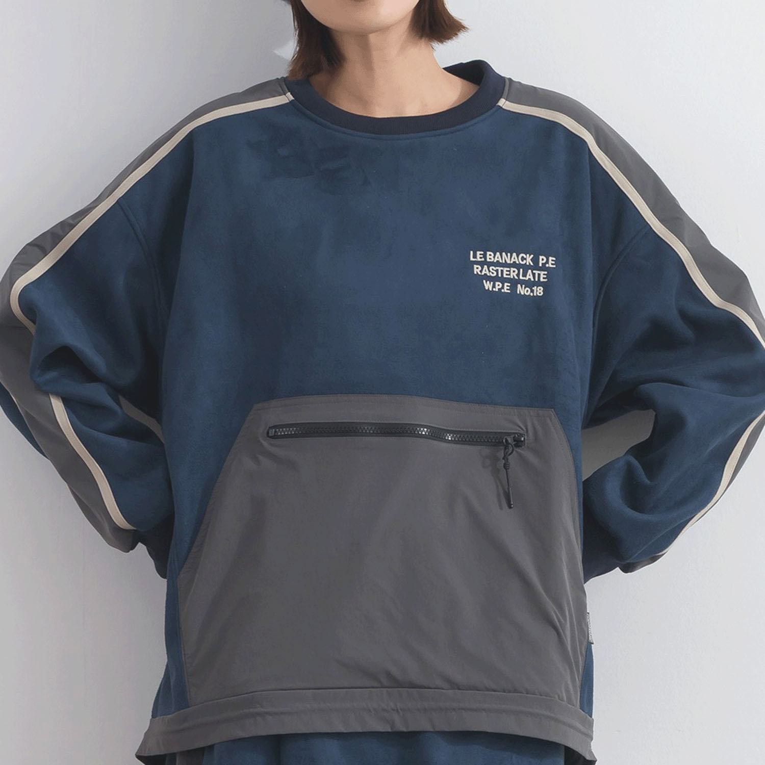 【ETONET限定】iriey フェイクスウェードラインプルオーバー - 画像22