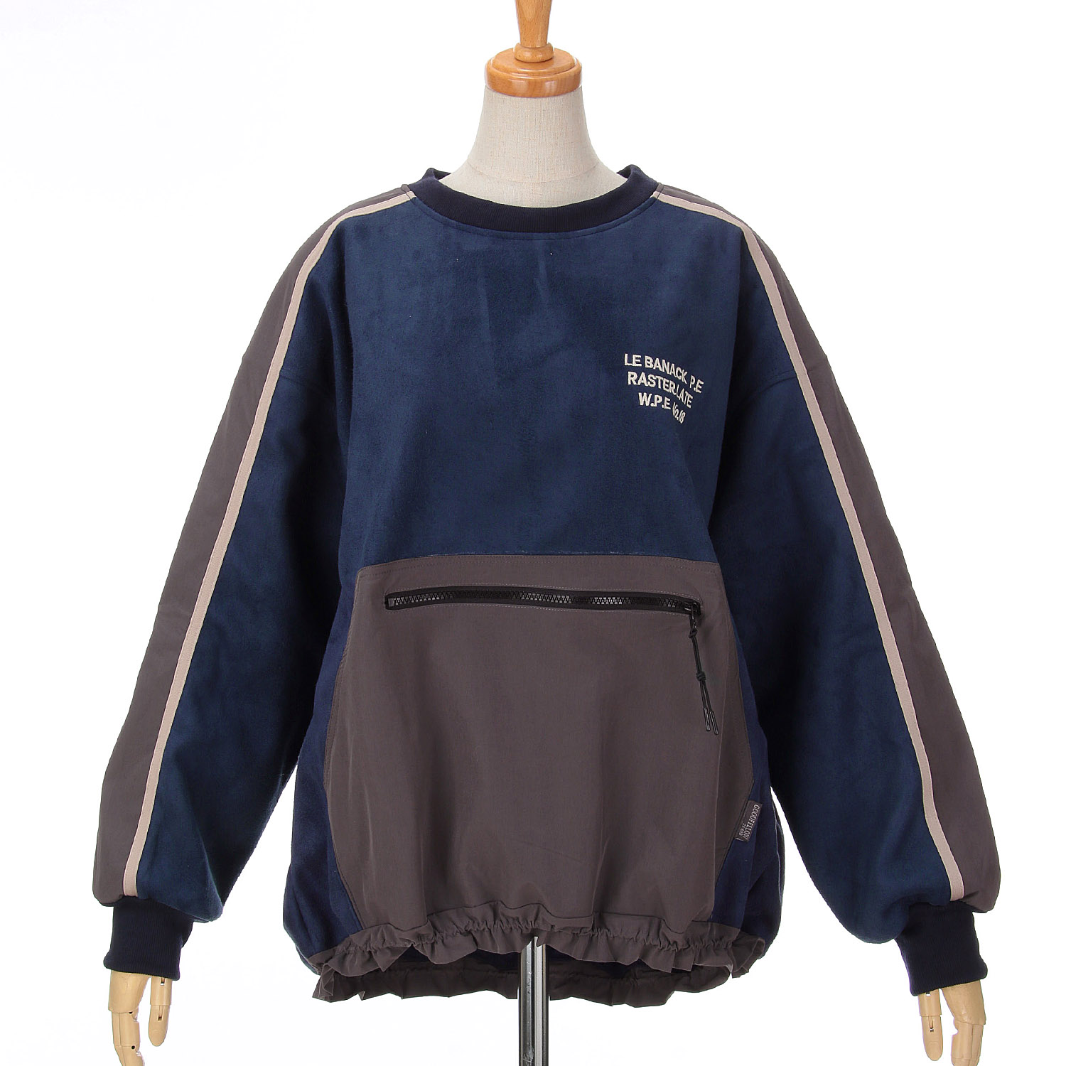 【ETONET限定】iriey フェイクスウェードラインプルオーバー - 画像28