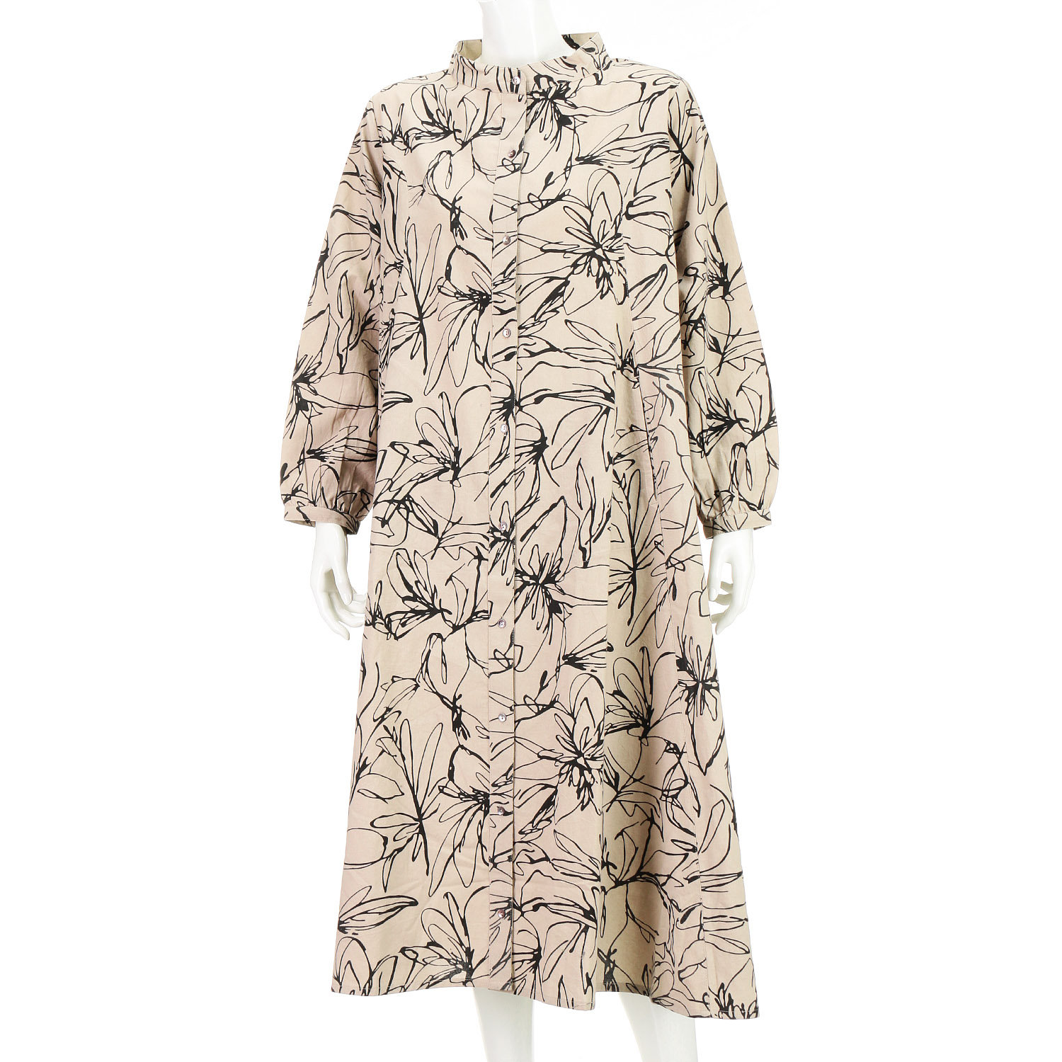 fu－dueka：：花柄ワンピース