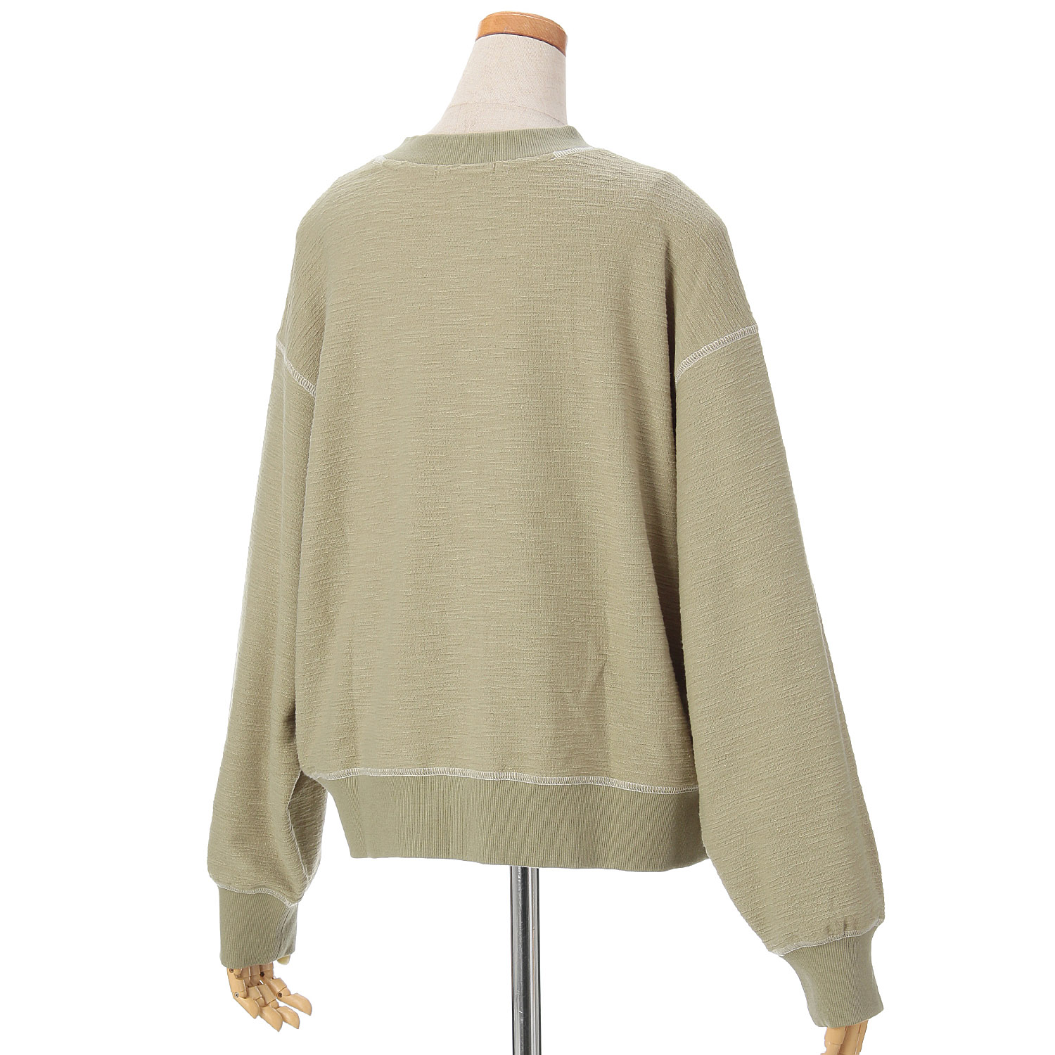 le colis ソフトインレイクロップドカーデ - 画像5