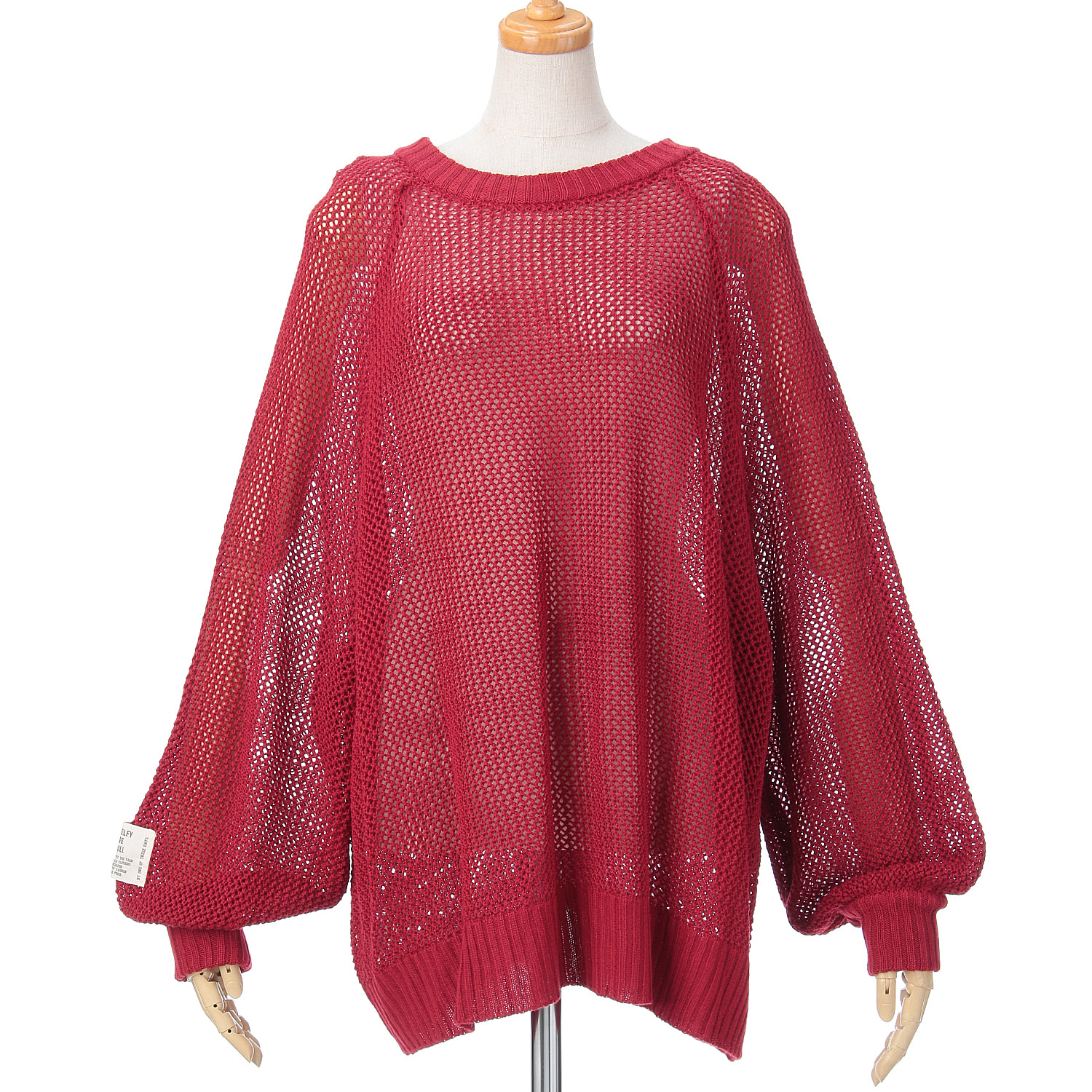 【ETONET限定】iriey 2WAY透かし編みカーデ - 画像20