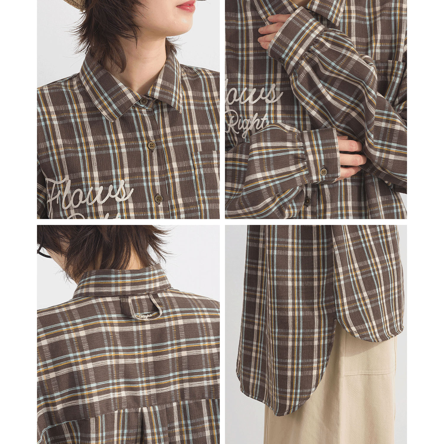 【ETONET限定】 iriey ワッシャーBIGシャツ - 画像18