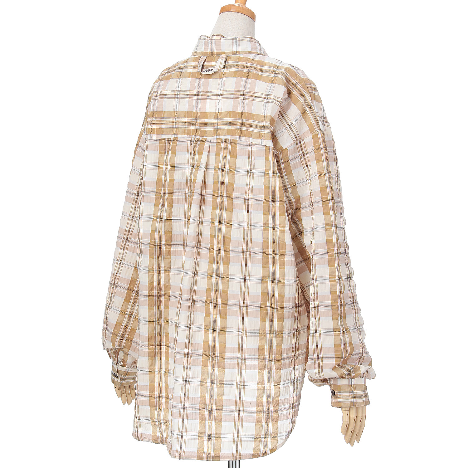 【ETONET限定】 iriey ワッシャーBIGシャツ - 画像31