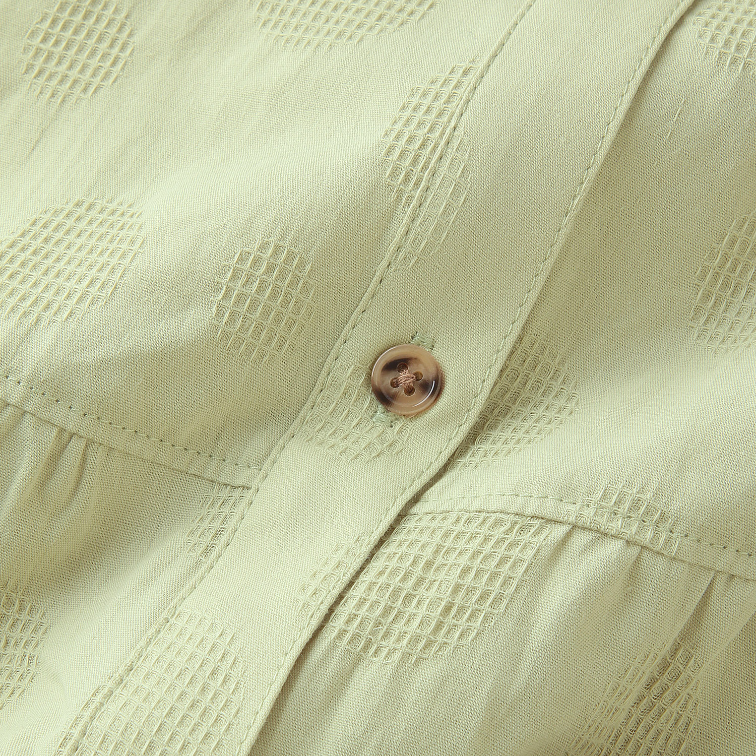 le colis  ランダムドットジャカード切替シャツ - 画像9