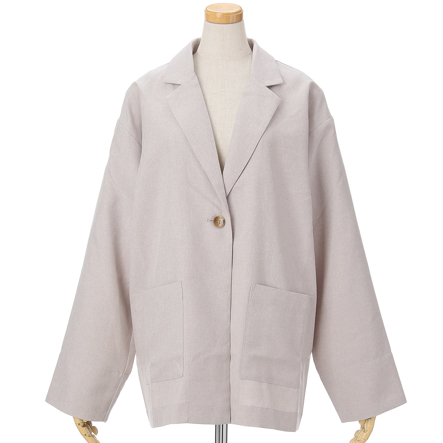 【Insta Live】MAFRAIS 麻ライクベルト付きジャケット - 画像10