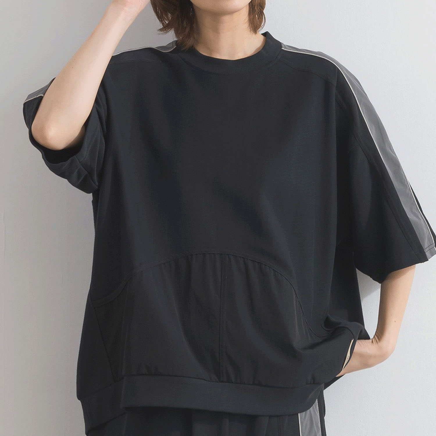 【ETONET限定】 iriey 配色ラインプルオーバー - 画像11