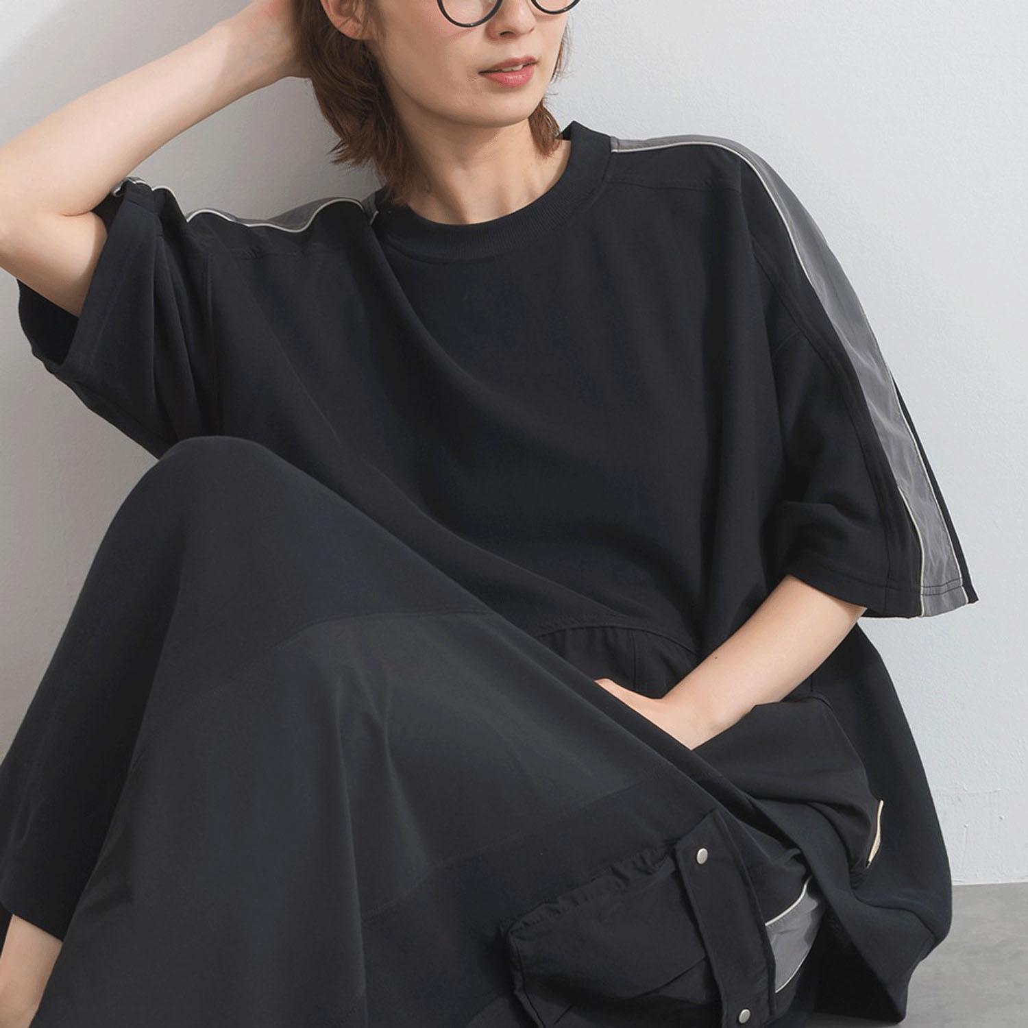 【ETONET限定】 iriey 配色ラインプルオーバー - 画像10