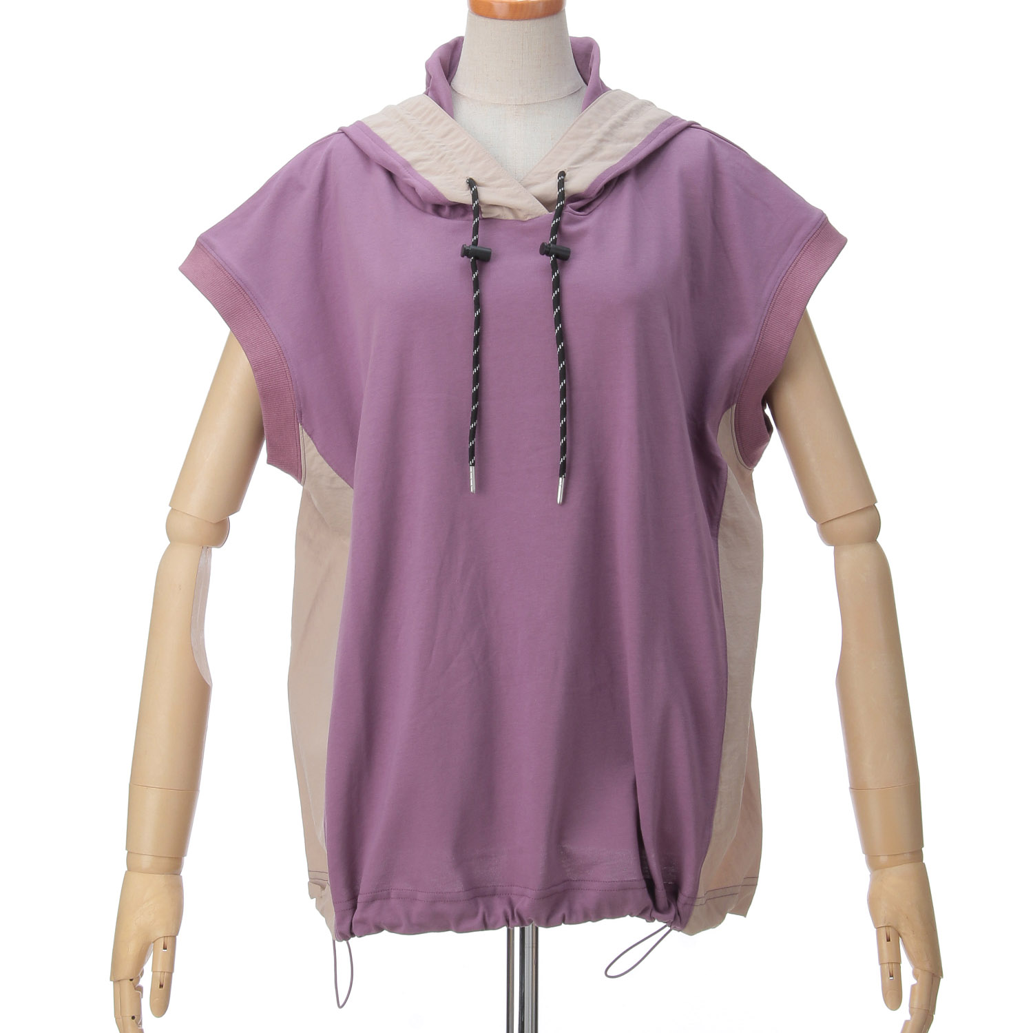 le colis ナイロン切替パーカー - 画像12