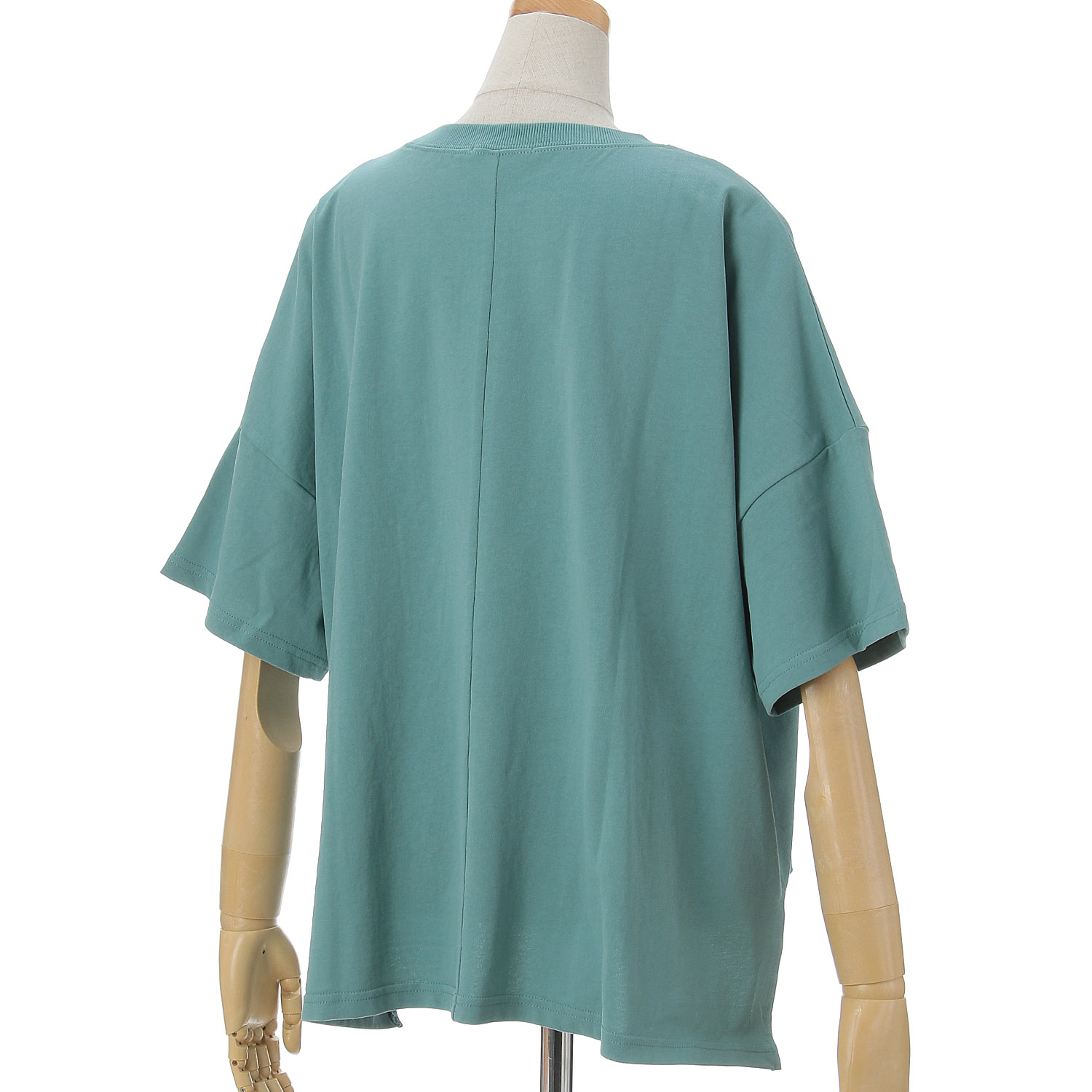 le colis ドライタッチワイドロゴTEE 接触冷感 - 画像8