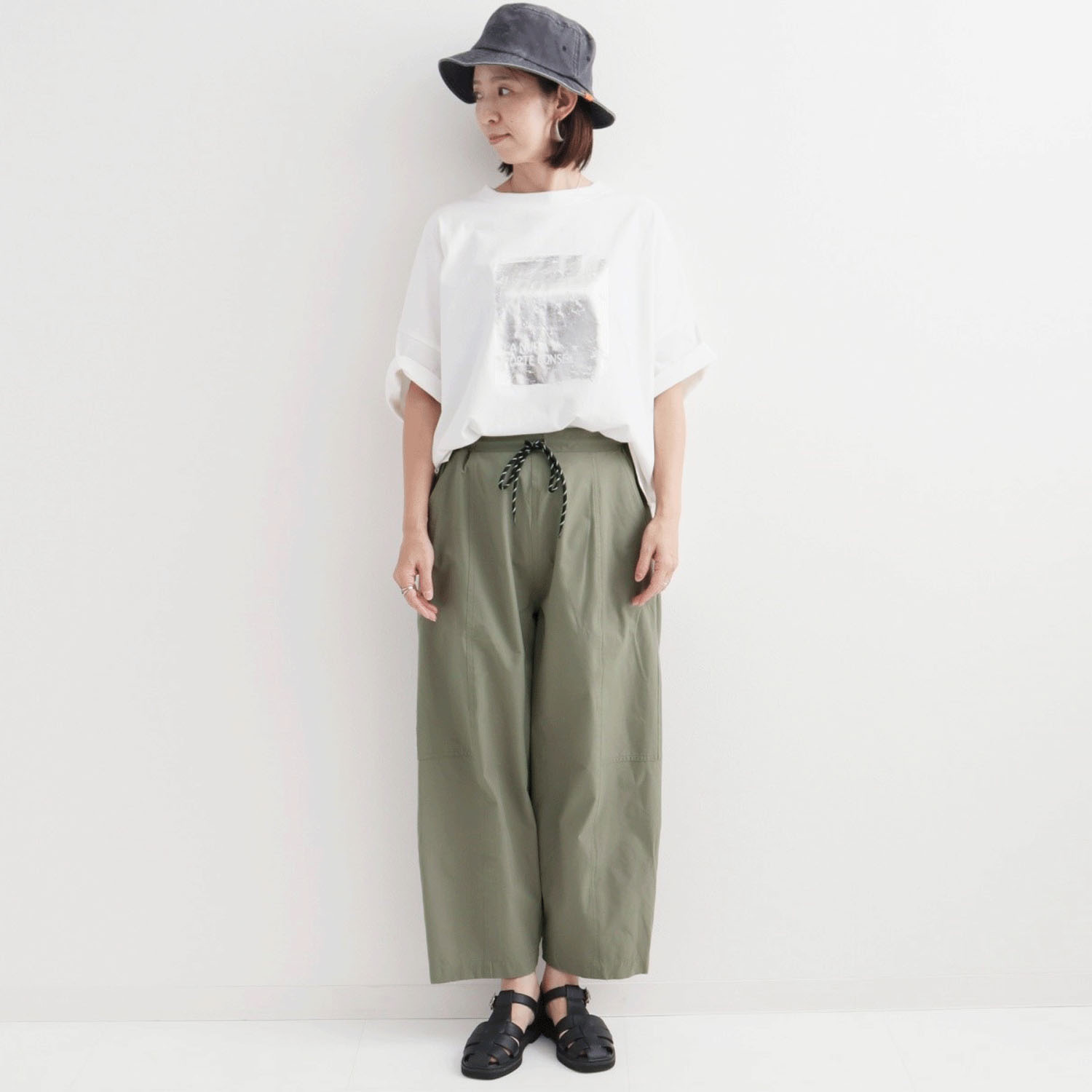 le colis 撥水加工パラシュートパンツ - 画像6