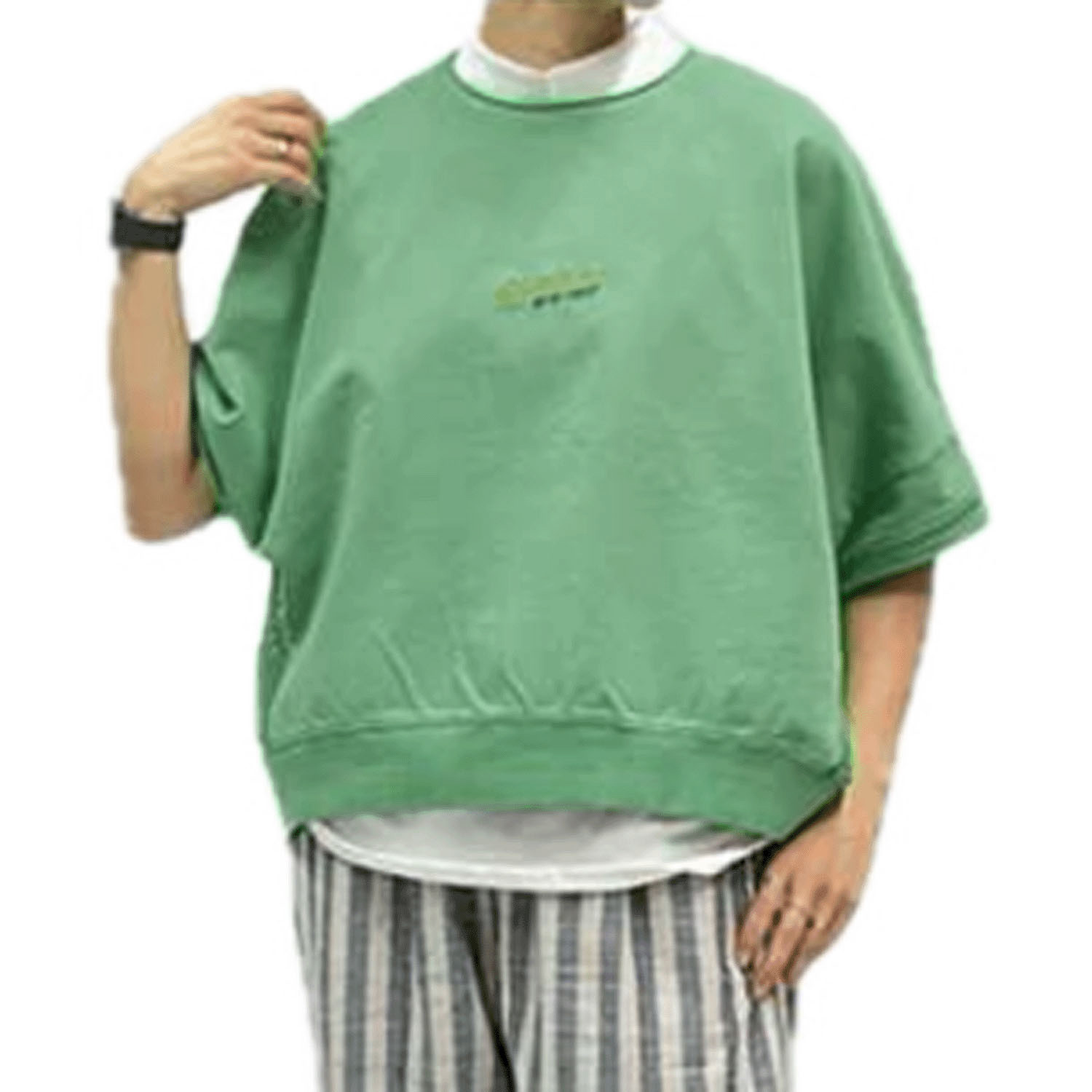 GENTIL 脇メッシュピグメント半袖Tee