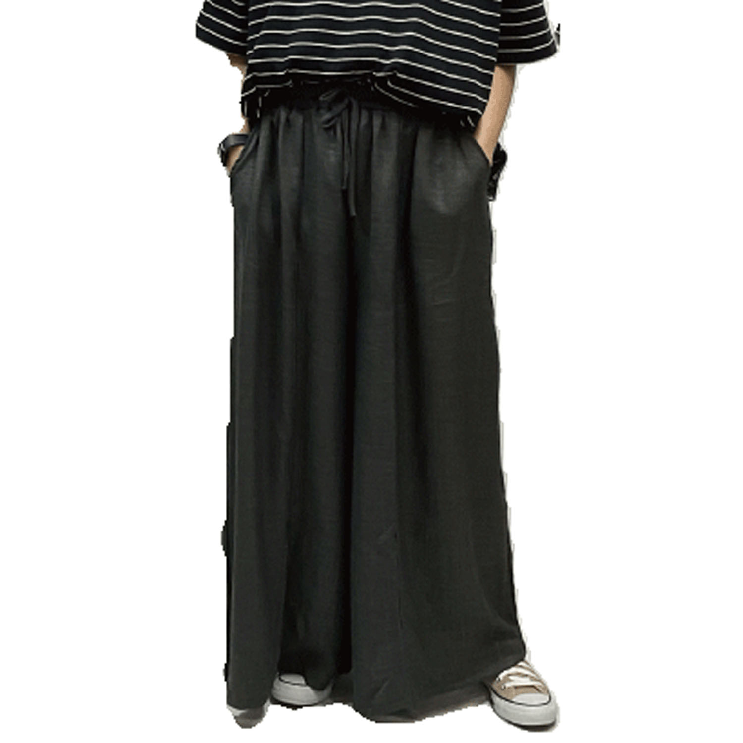 GENTIL フレアーワイドパンツ