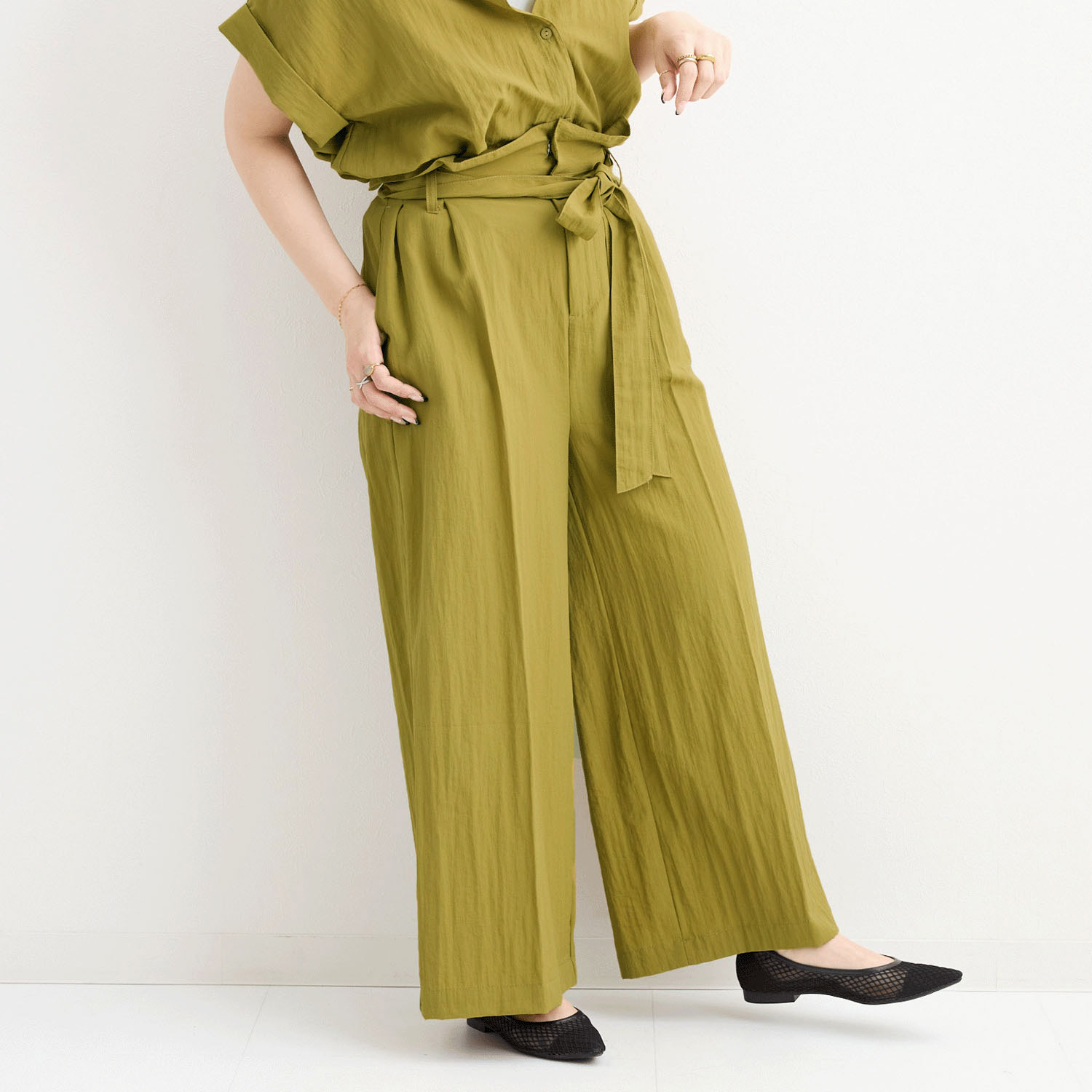 MAFRAIS ワッシャーナイロンタックパンツ - 画像12