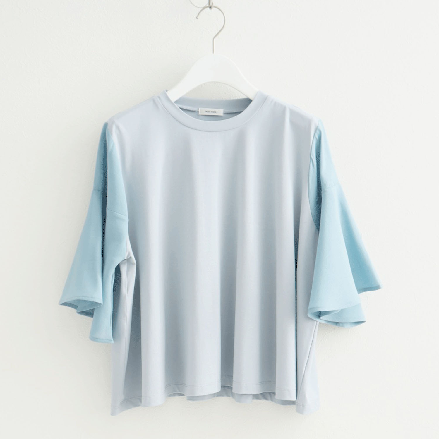 MAFRAIS  シアーコンビフレアースリーブ゛プルオーバー - 画像9