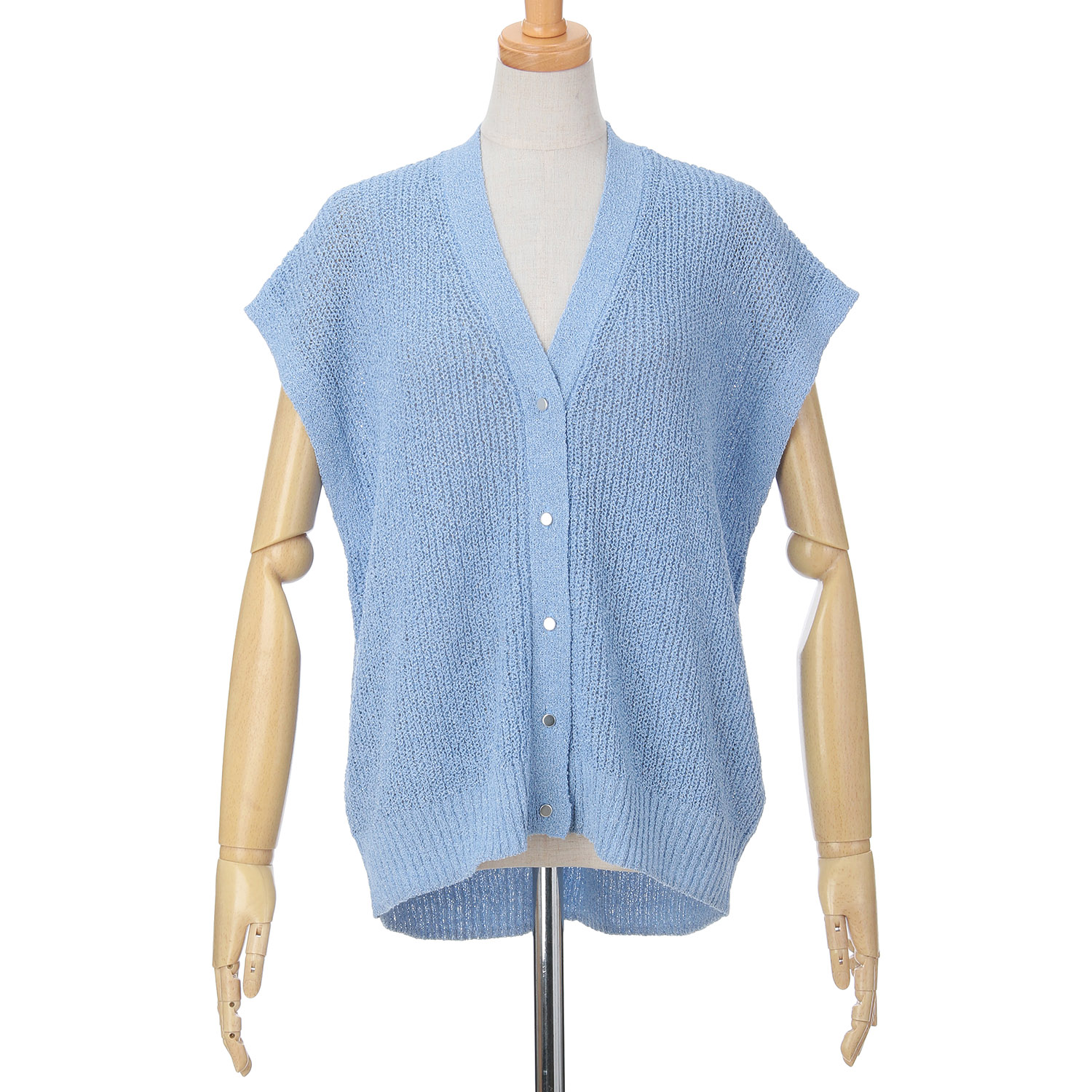 le colis ラメブークレーベスト - 画像14