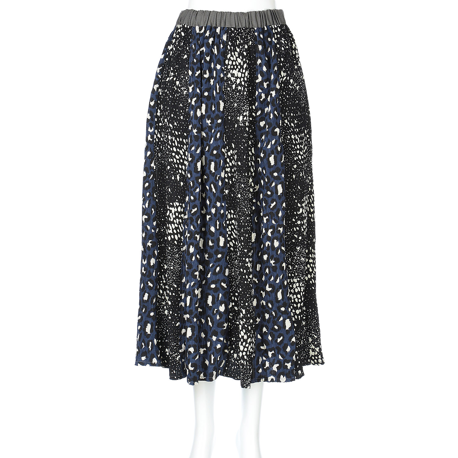 【Insta Live】GENTIL レオパード柄切替スカート - 画像14