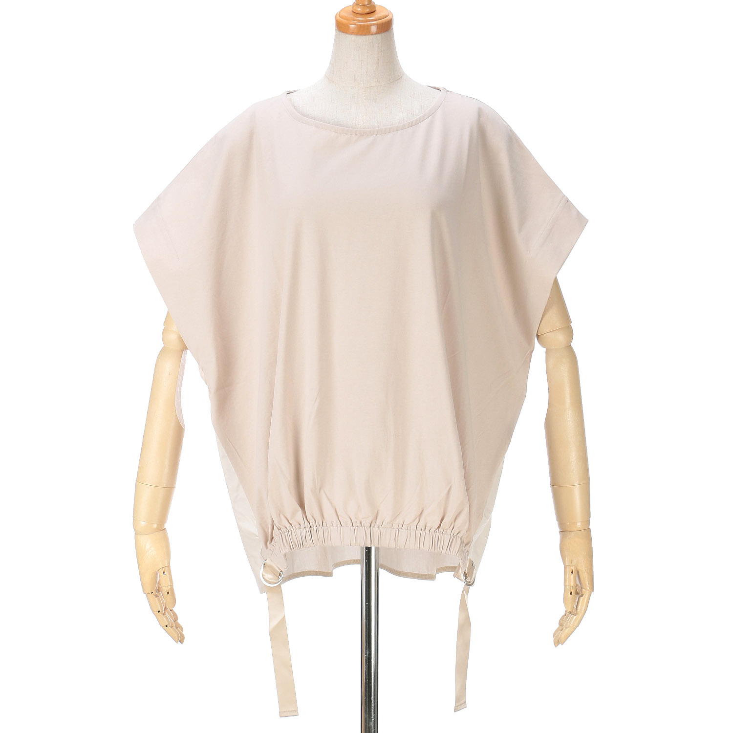 le colis シルケットライク前身布帛プルオーバー - 画像5