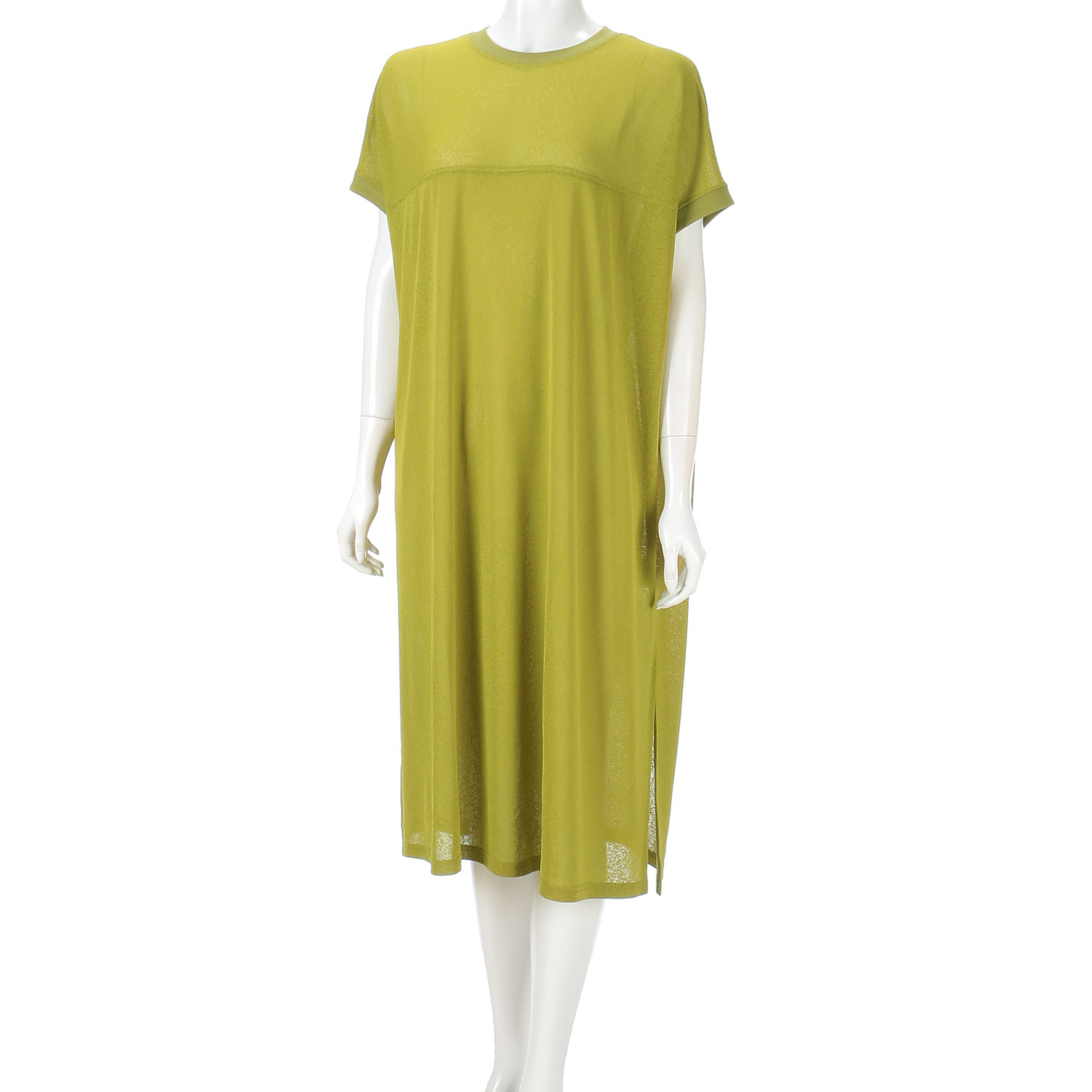 【Insta Live】le colis シアー梨地切替ワンピース - 画像7