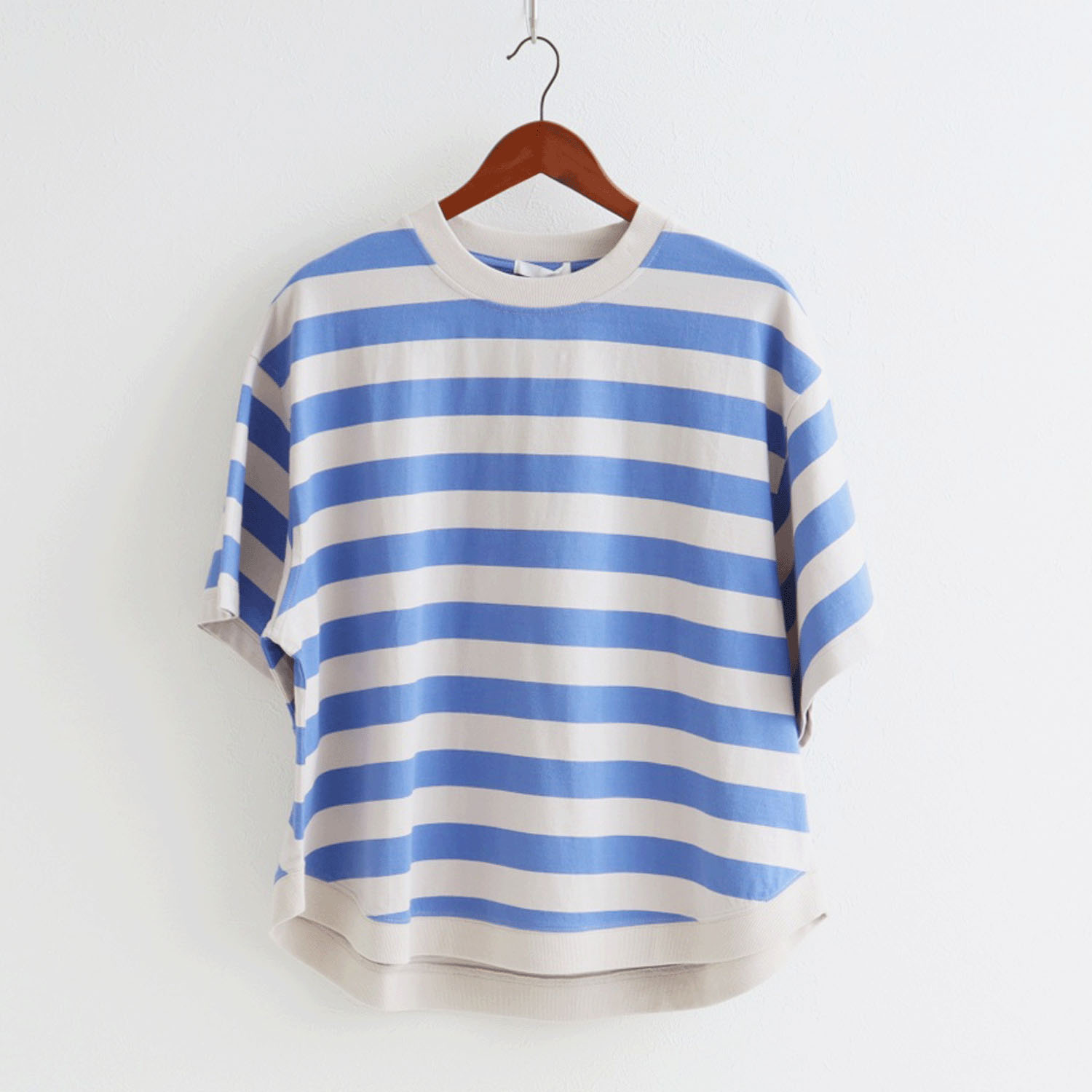 【Insta Live】le colisボーダーまるっとプルオーバー5分袖 - 画像11