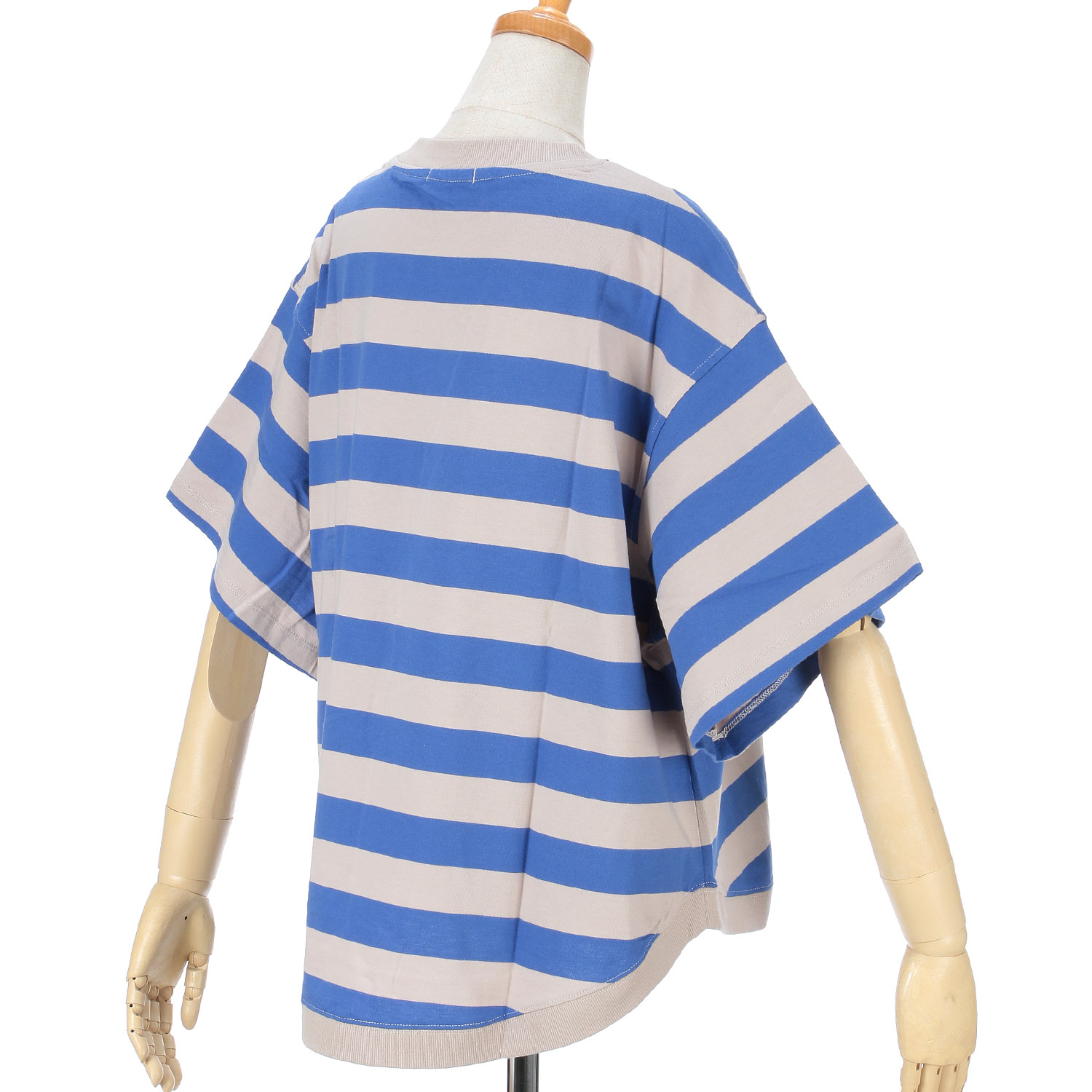 【Insta Live】le colisボーダーまるっとプルオーバー5分袖 - 画像9