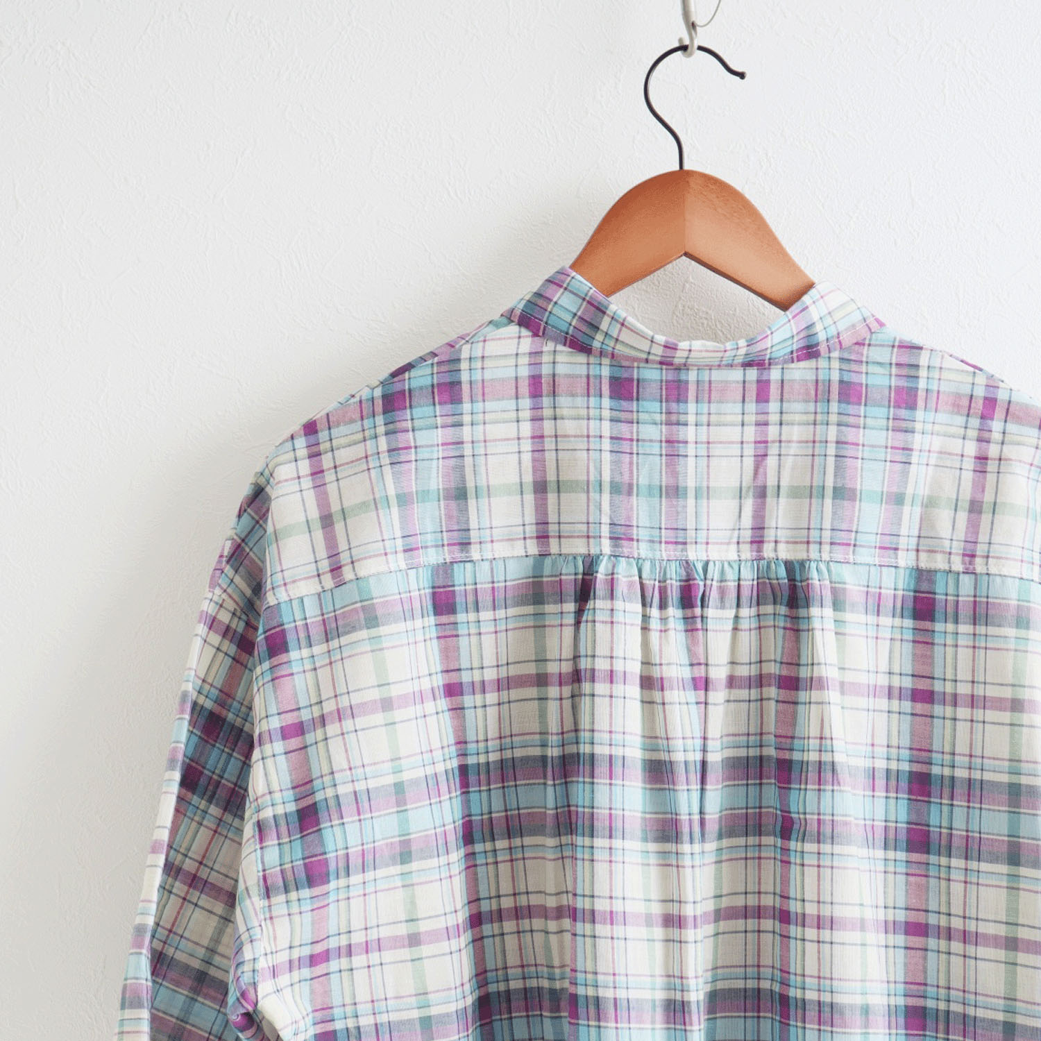 le colis リネンブレンドワイドシャツ5分袖 - 画像11