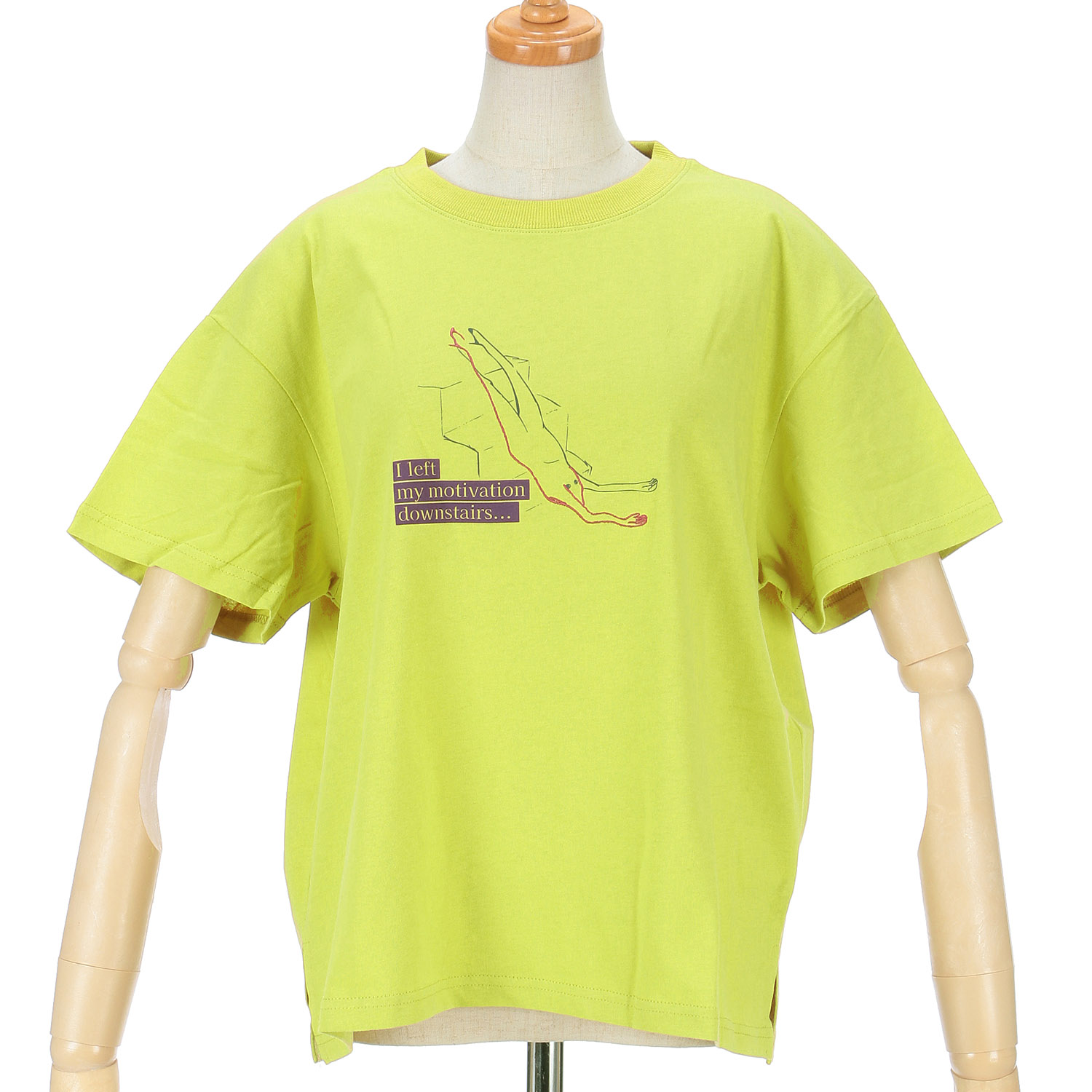 【Insta Live】le colis OE天竺ゆるイラストTEE - 画像13