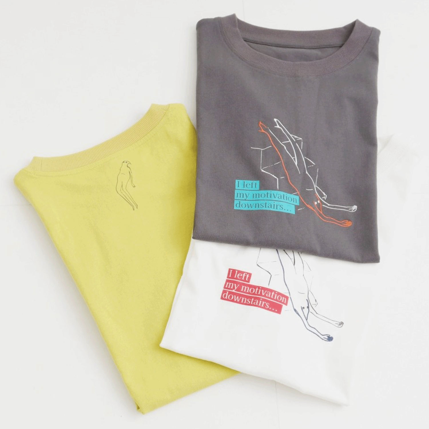 【Insta Live】le colis OE天竺ゆるイラストTEE - 画像1