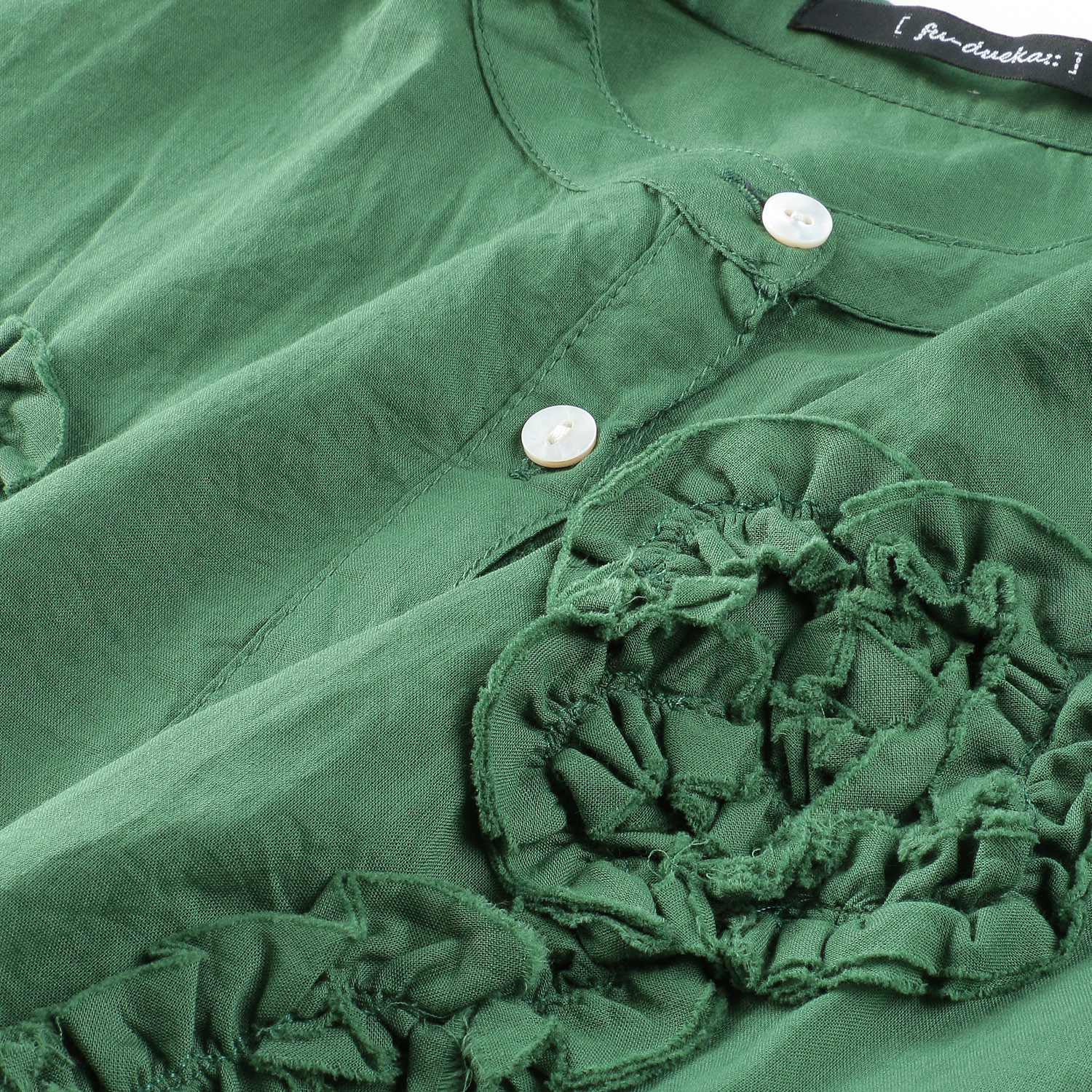 fu－dueka：： 花柄モチーフワンピース - 画像14