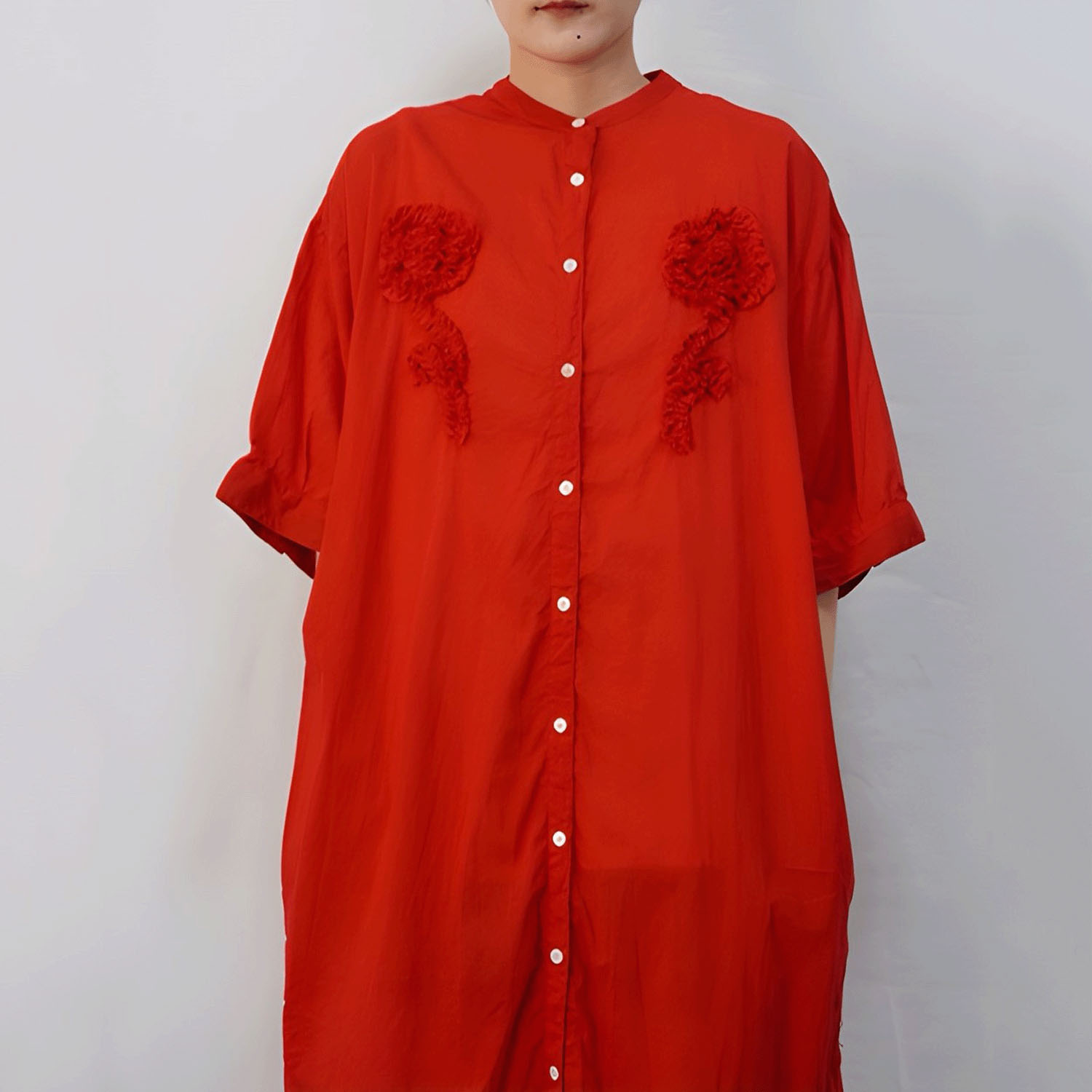 fu－dueka：： 花柄モチーフワンピース