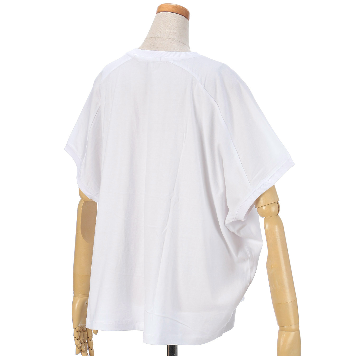 fu－dueka：：変形ワイドロゴプリントTee - 画像7