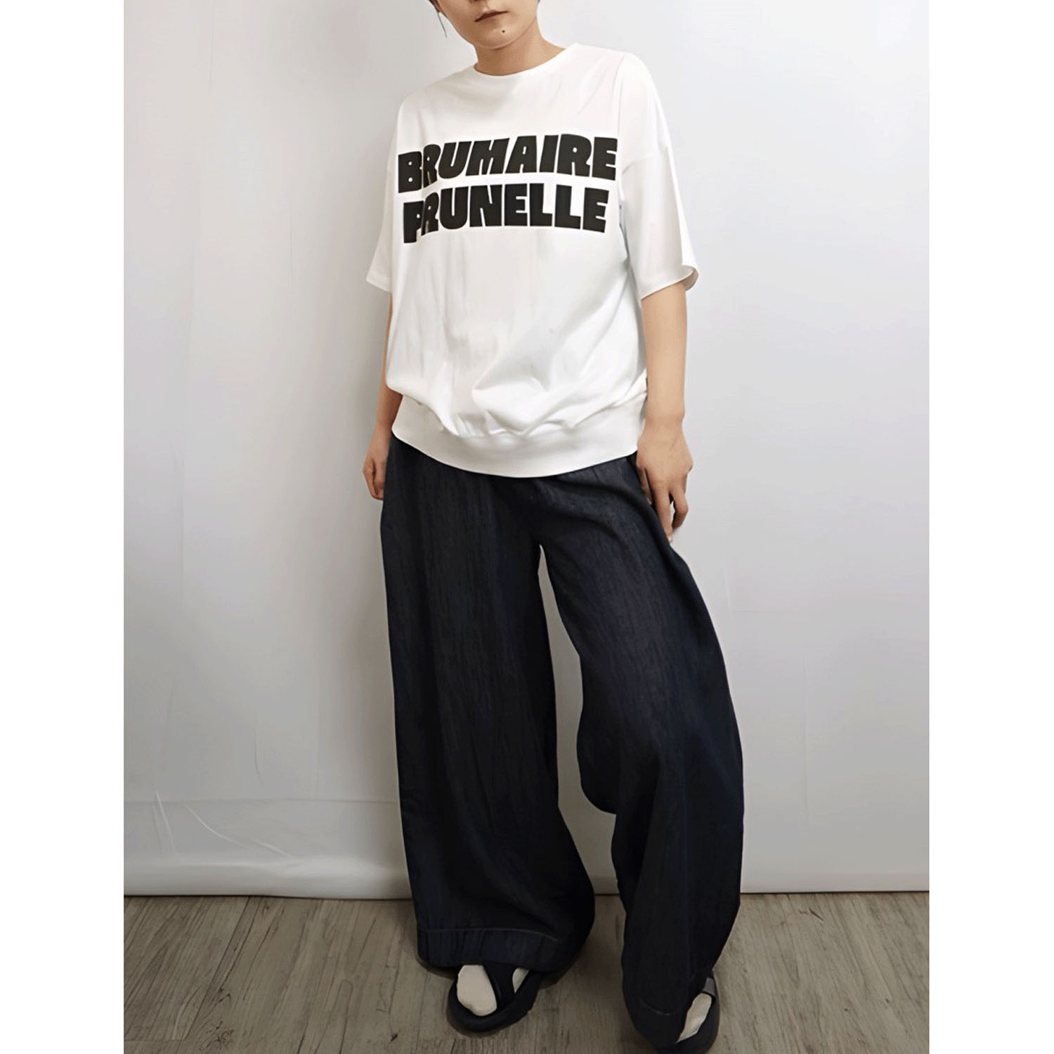 fu－dueka：：リブロゴプリントTee - 画像4