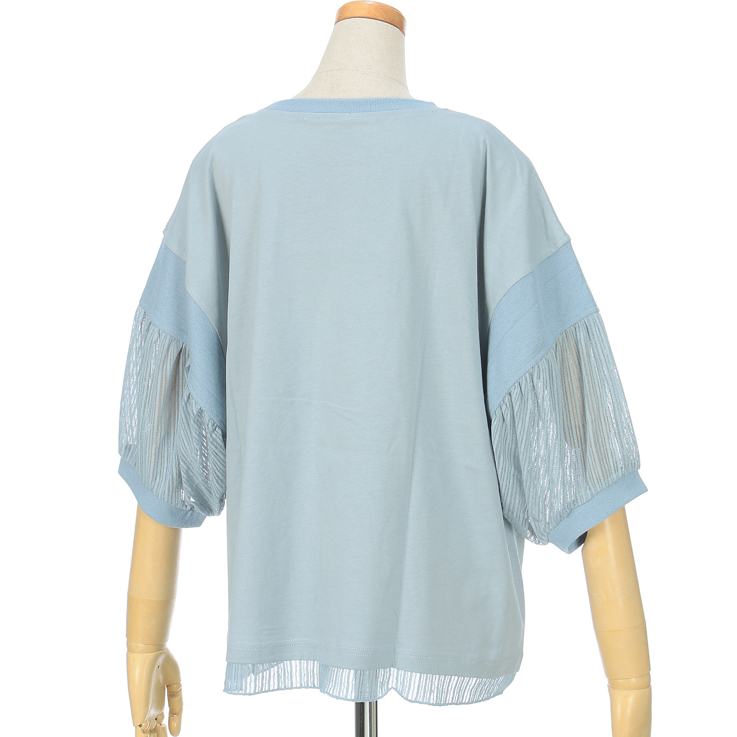 le colis シアーストライプレイヤード風プルオーバー - 画像8