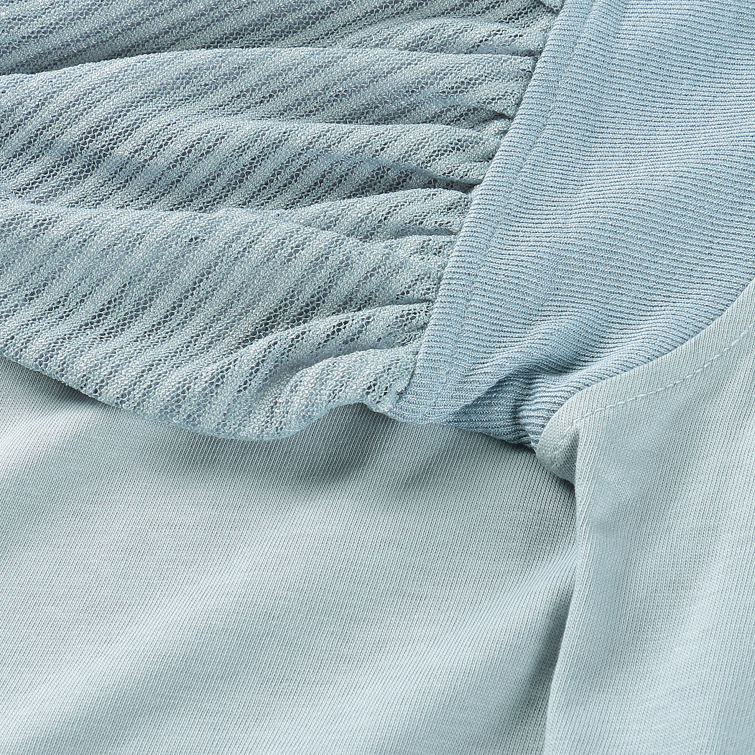 le colis シアーストライプレイヤード風プルオーバー - 画像9