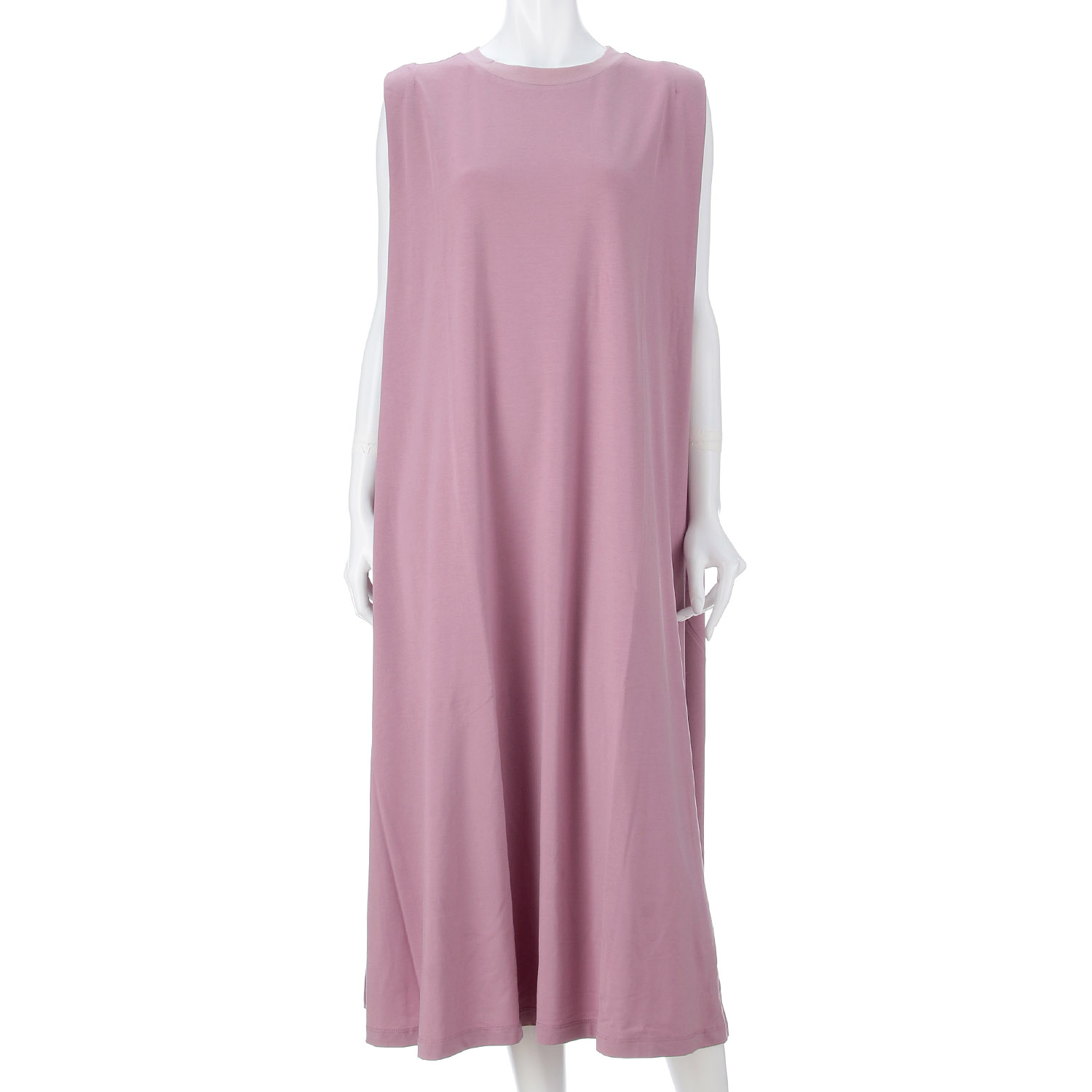 MAFRAIS トロミ天竺タックショルダーワンピース - 画像8