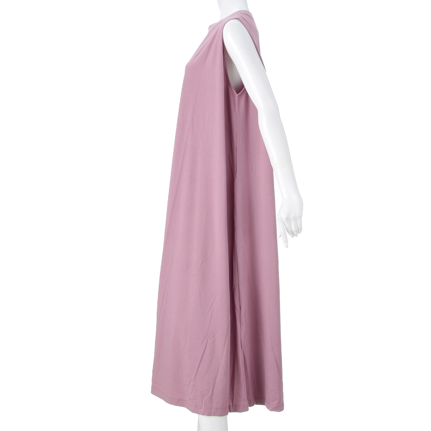 MAFRAIS トロミ天竺タックショルダーワンピース - 画像9